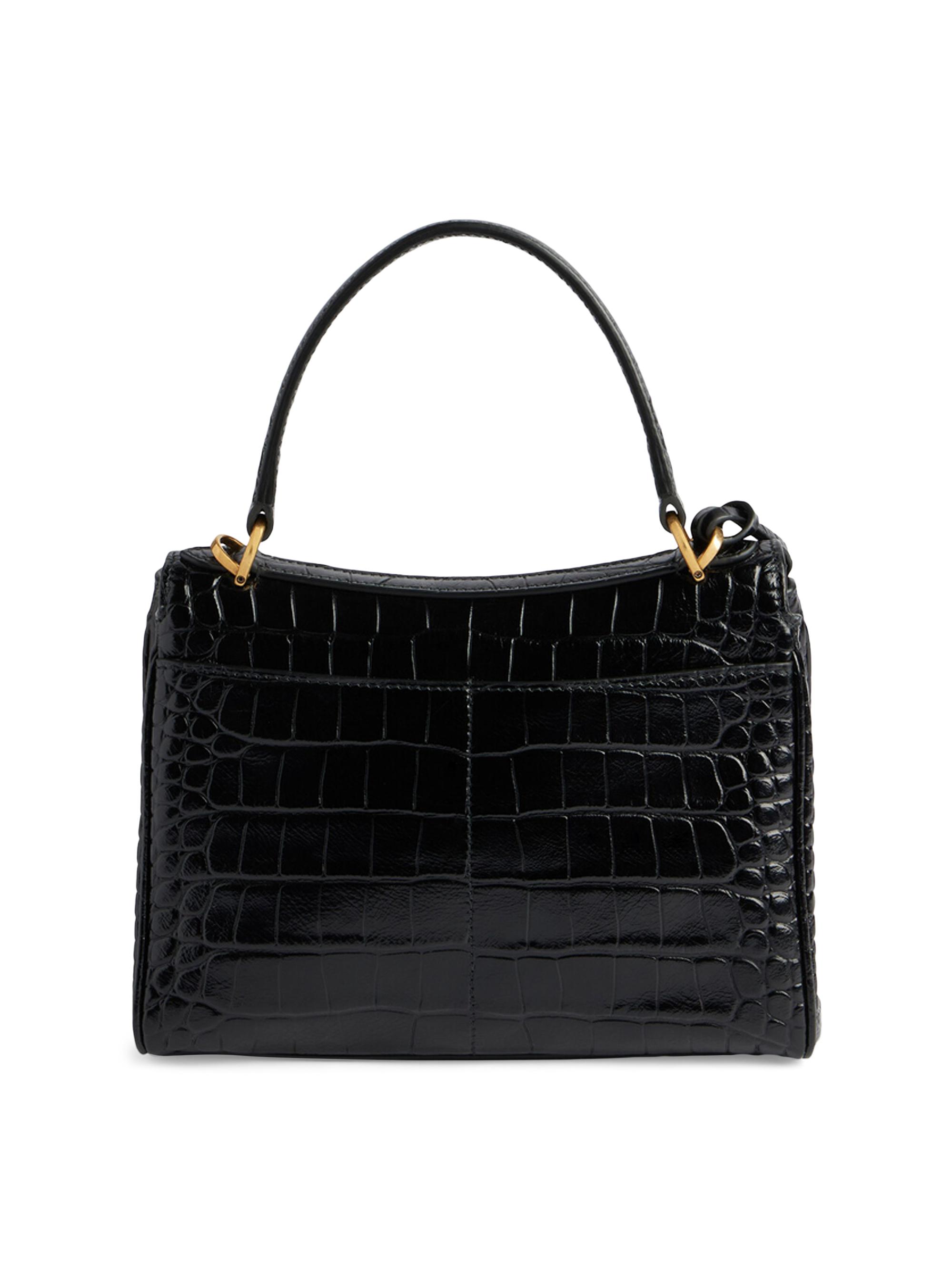 Balenciaga Rodeo Mini Handbag Crocodile Embossed | Saks