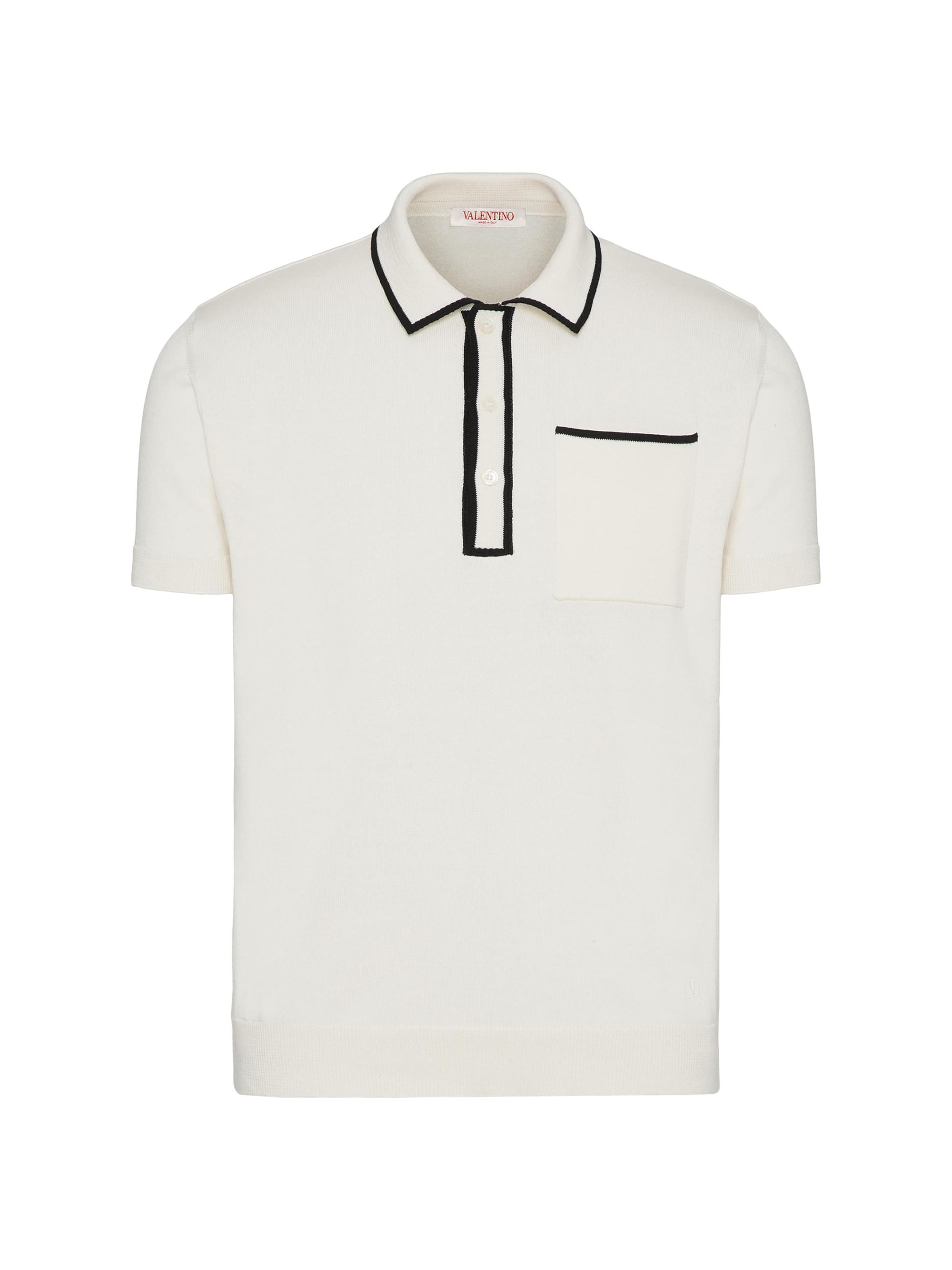 【VALENTINO】1990s All-Pattern Polo Shirt m81534683860_1.jpg