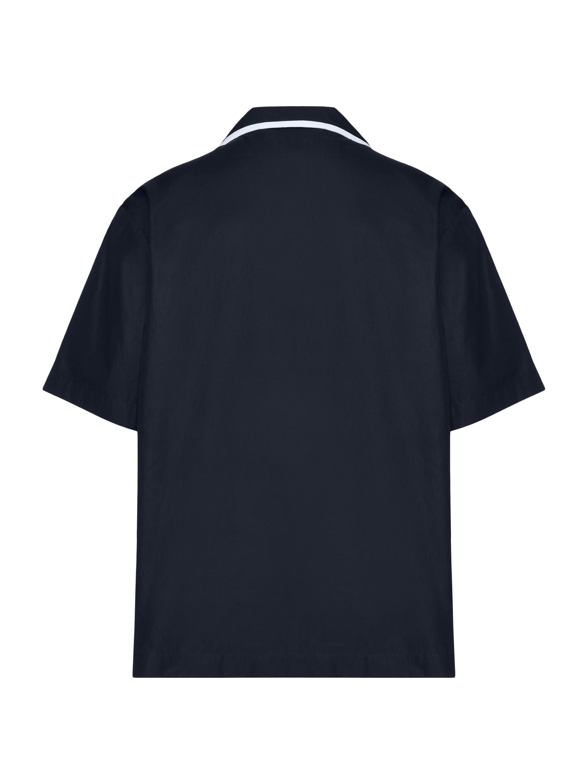 Valentino Garavani Bowling Shirt with Rubberized V Detail