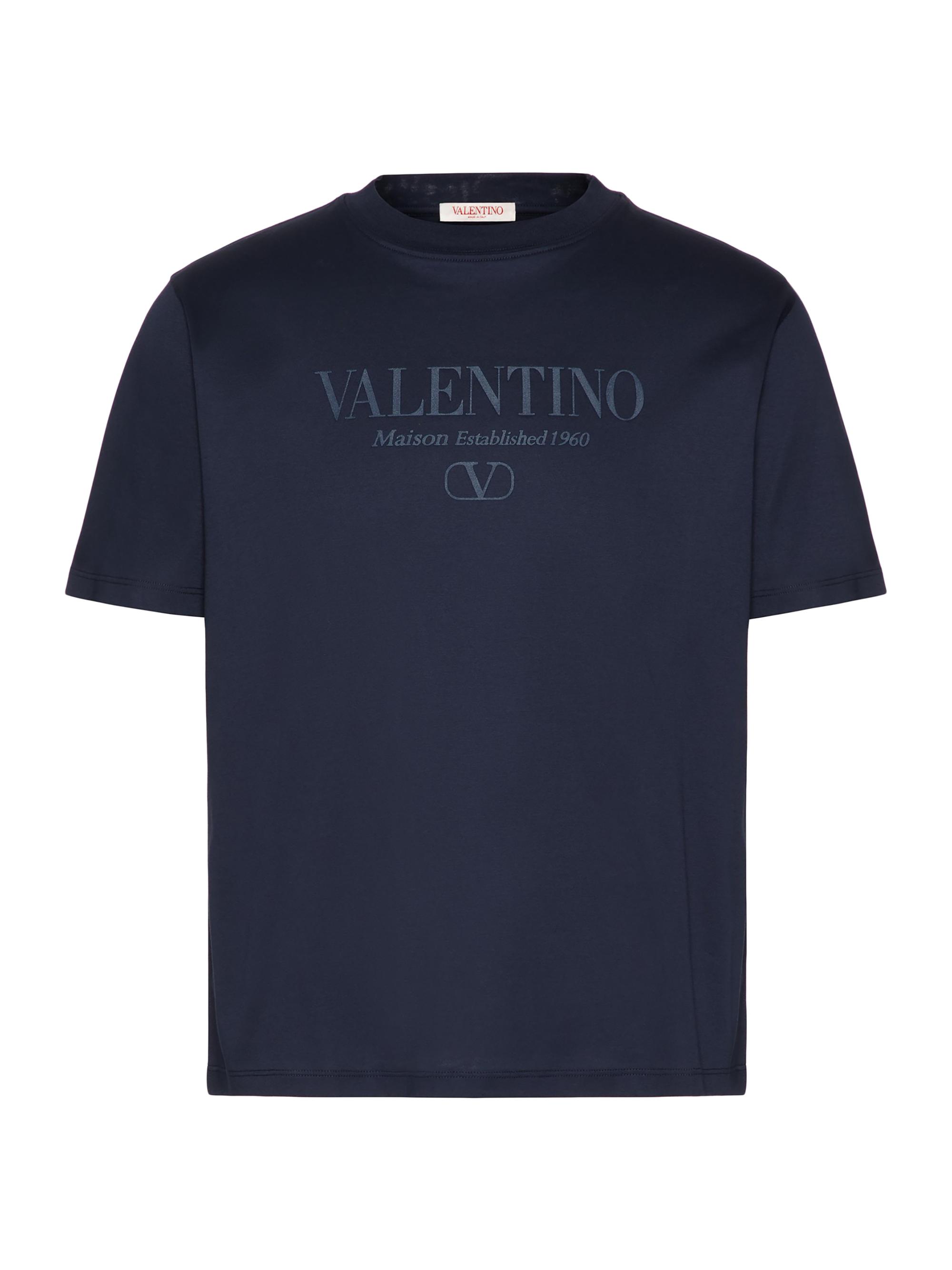 Valentino Garavani Valentino Print Cotton Crewneck T-Shirt