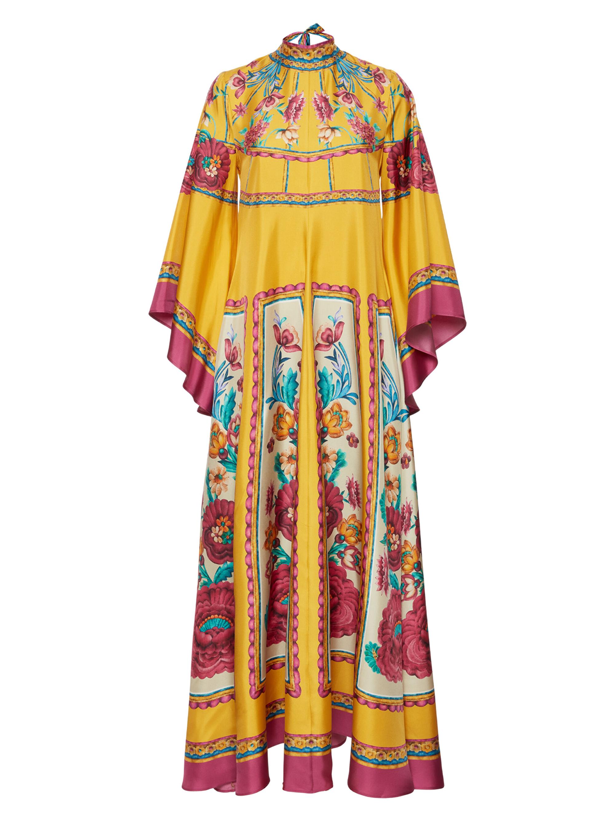 La DoubleJ Women's Magnifico Dress - Zodiac Placee Marigold