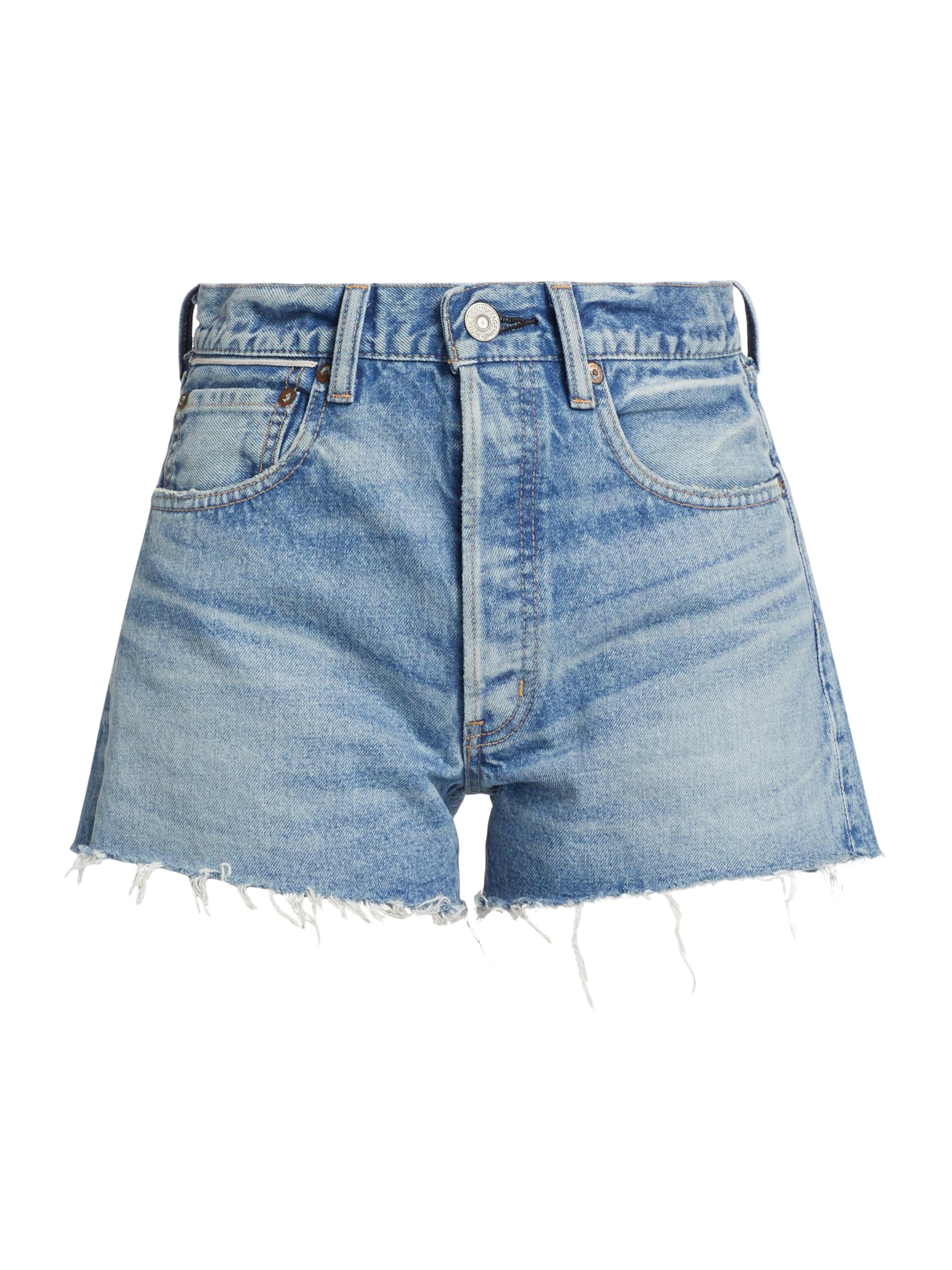 Moussy Vintage Women's Troppard Denim Shorts - Light Blue