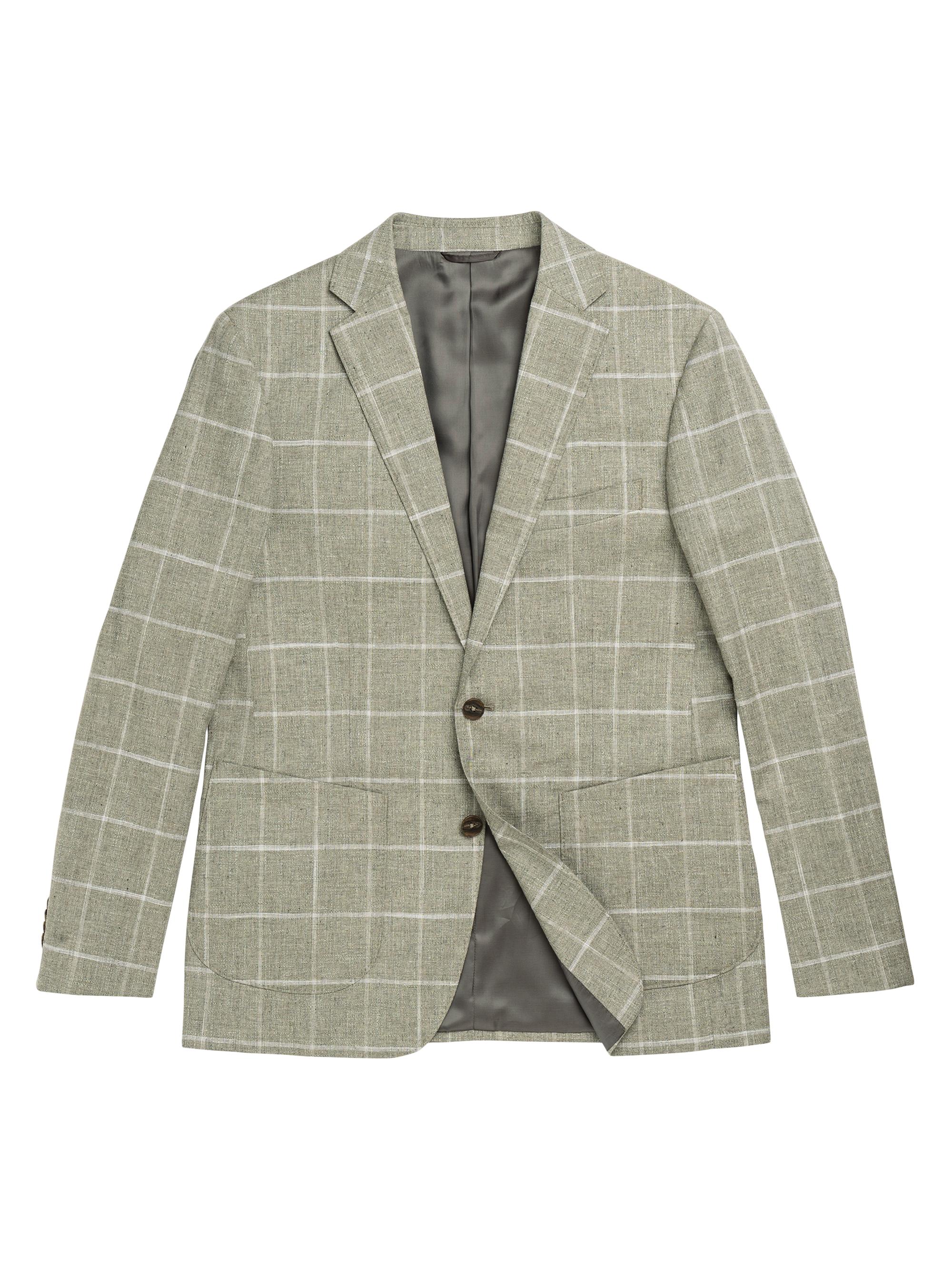 Rodd & Gunn Men's Rossmore Check Cotton-Blend Slim-Fit Two-Button Blazer - Sage