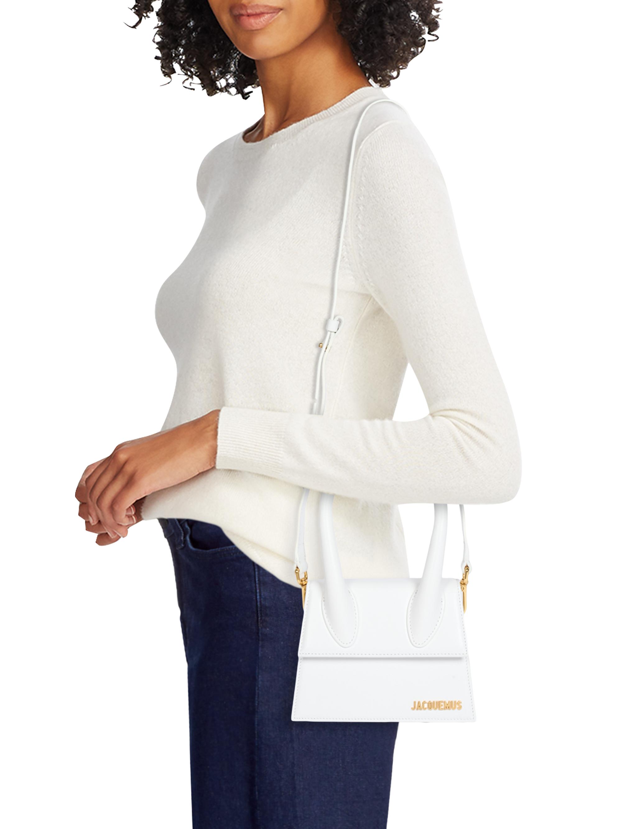 Jacquemus Le Chiquito Moyen Leather Bag | Saks Fifth Avenue