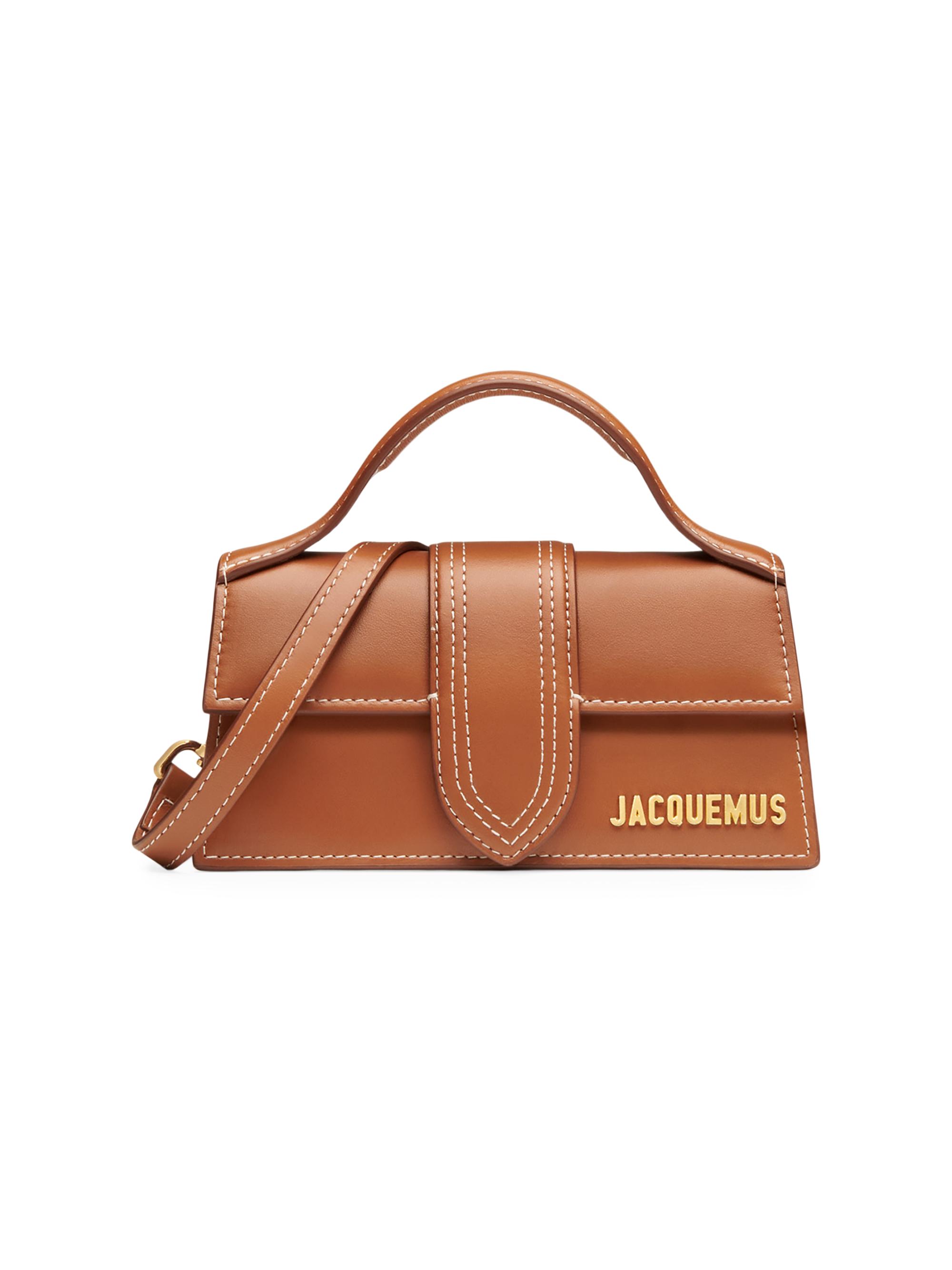 Jacquemus Women's Le Bambino Leather Crossbody Bag - Light Brown