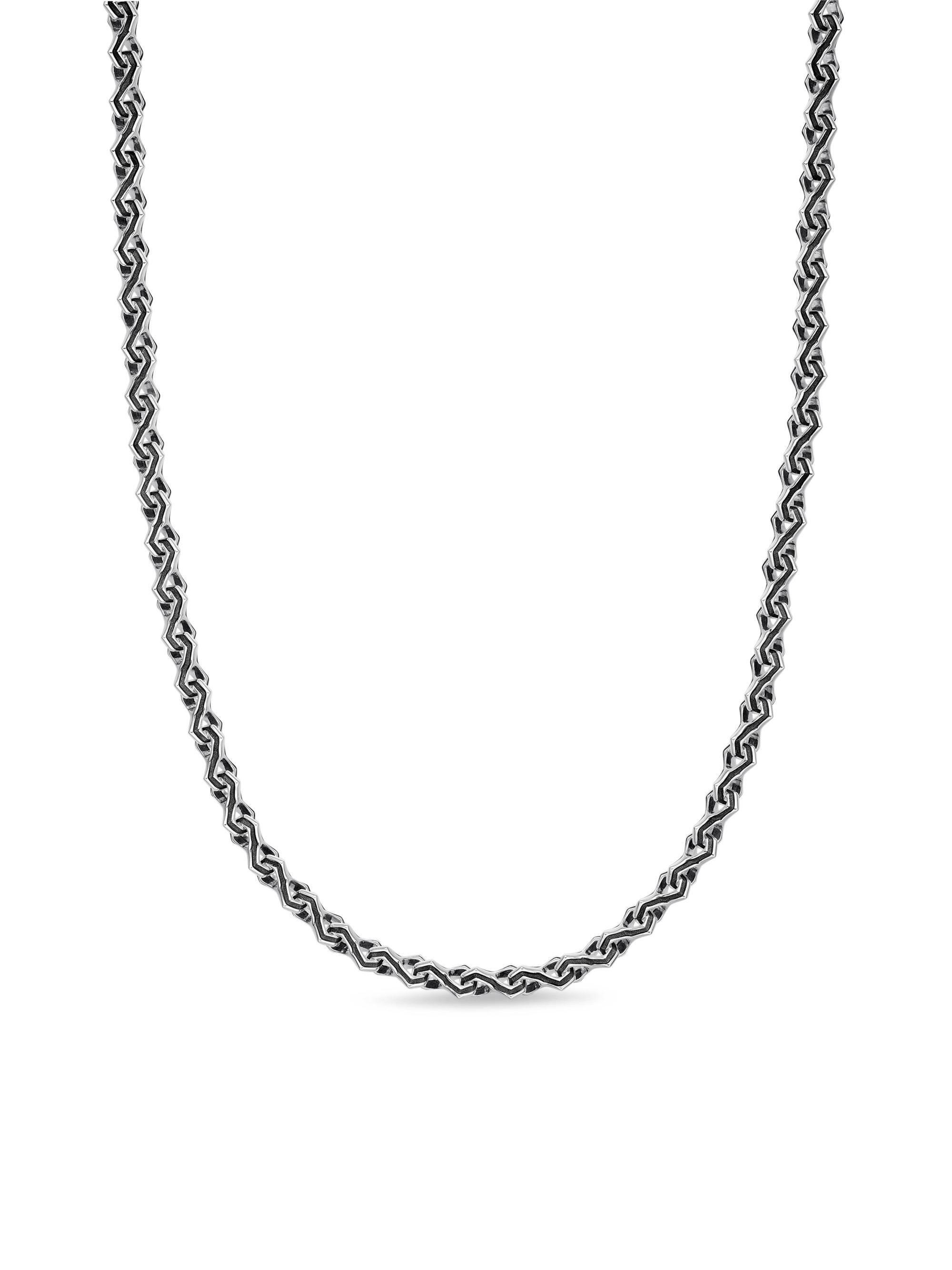 David Yurman Men's Armory Chain Necklace in Sterling Silver, 8.4MM - Silver