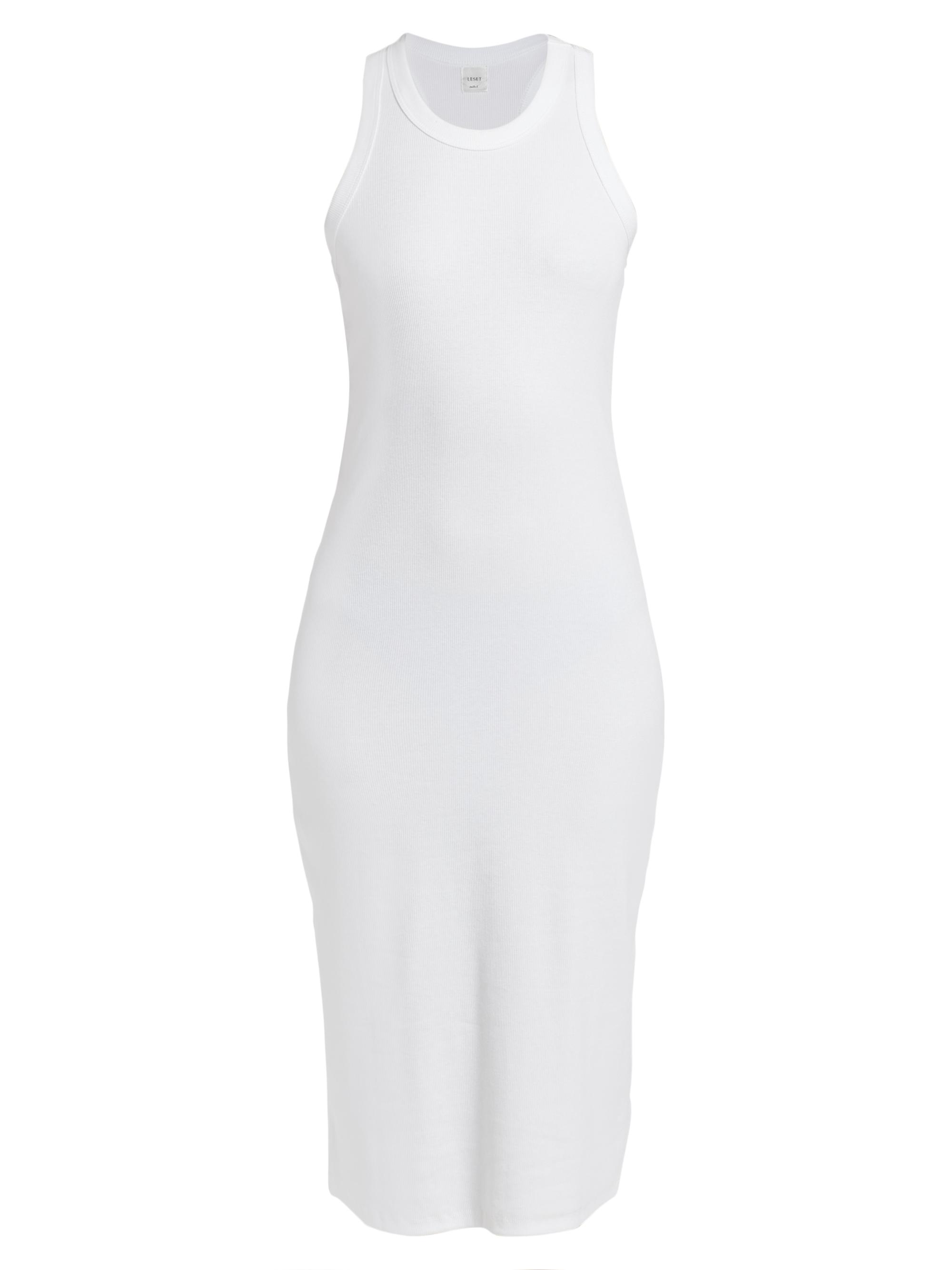 Leset Women's Kelly Racerback Midi-Dress - White