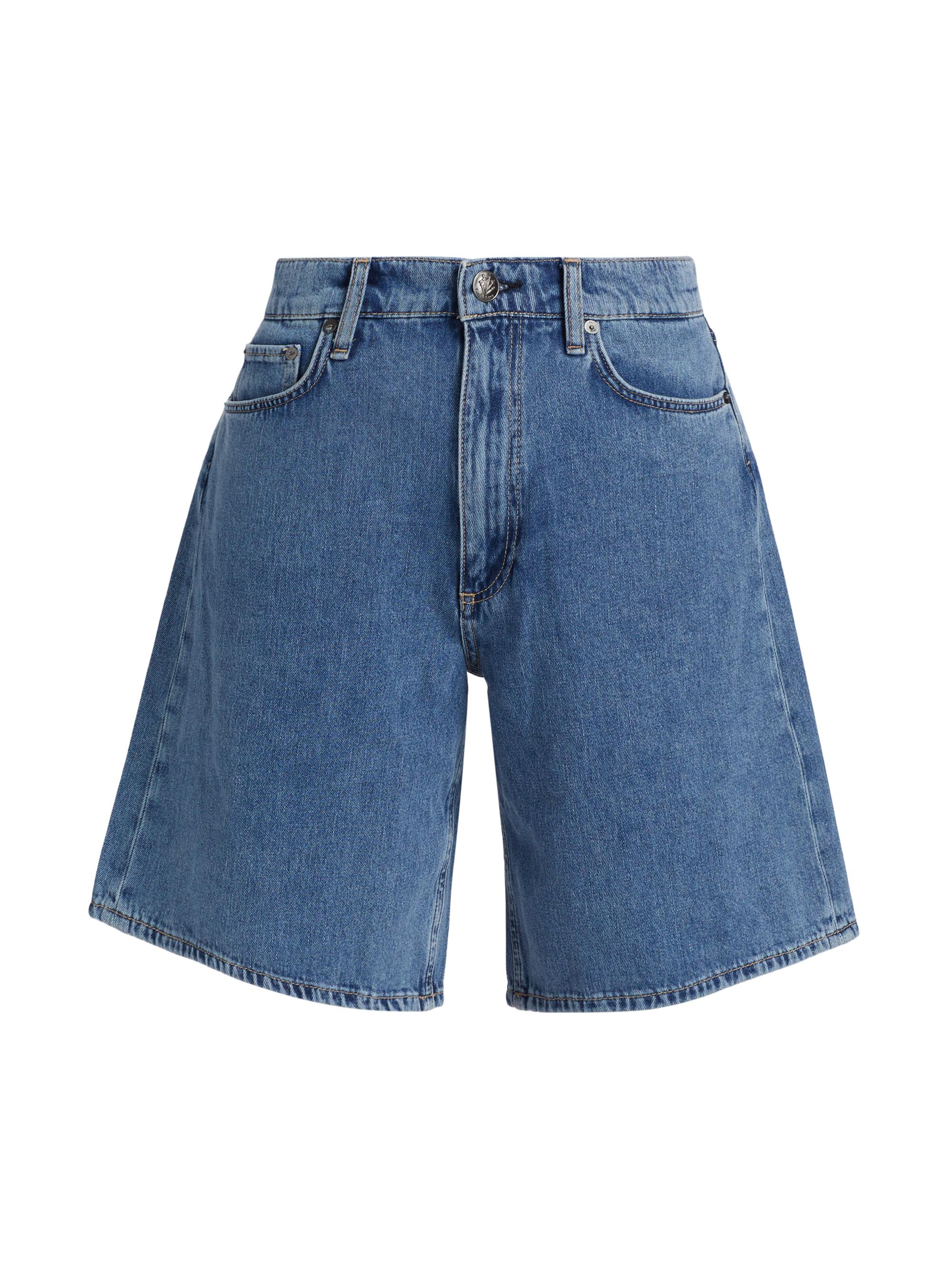 rag & bone Women's McKenna Denim Bermuda Shorts - Alton
