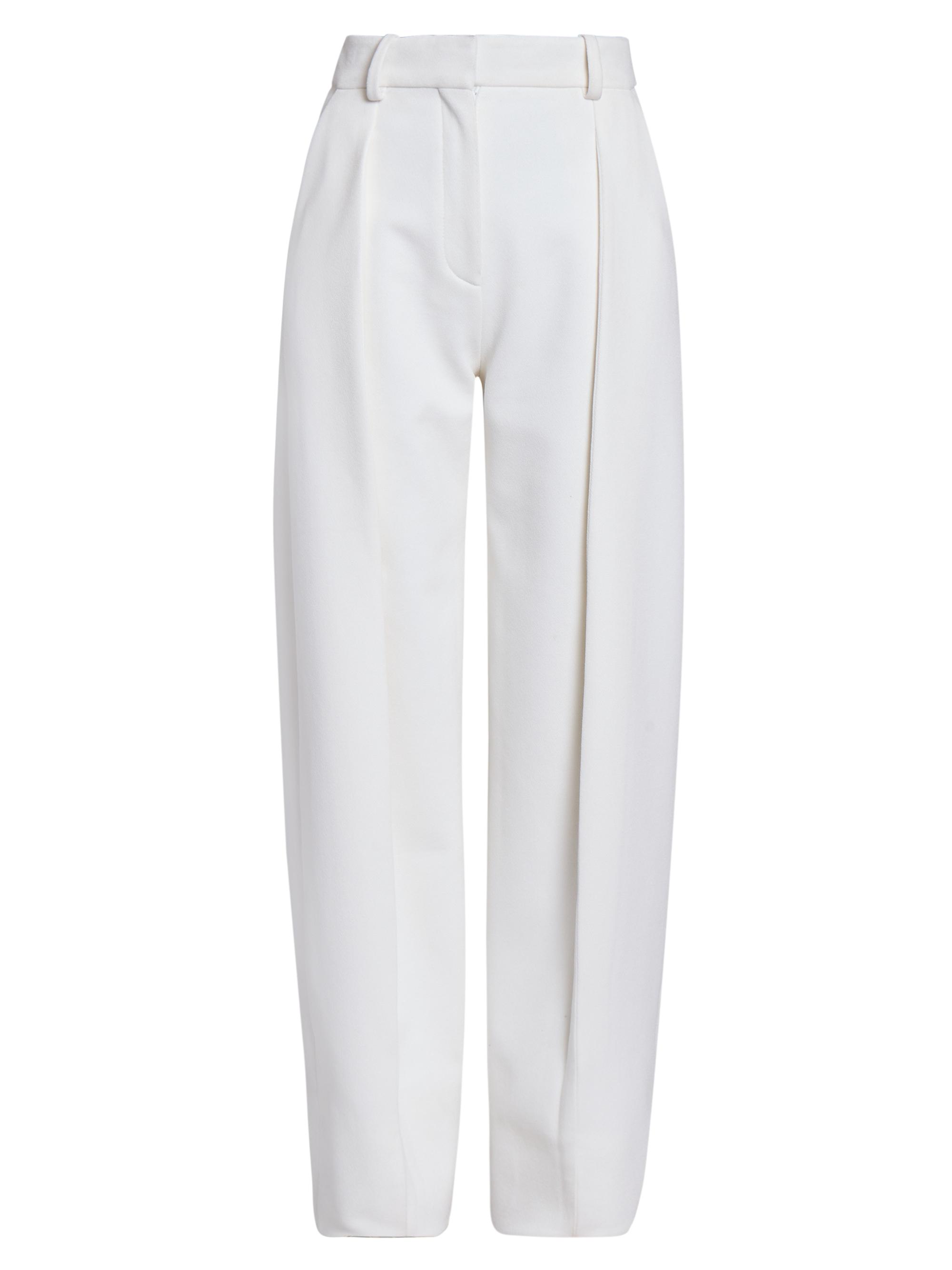 Jacquemus Women's De-Nîmes Cotton Tapered Trousers - Off White