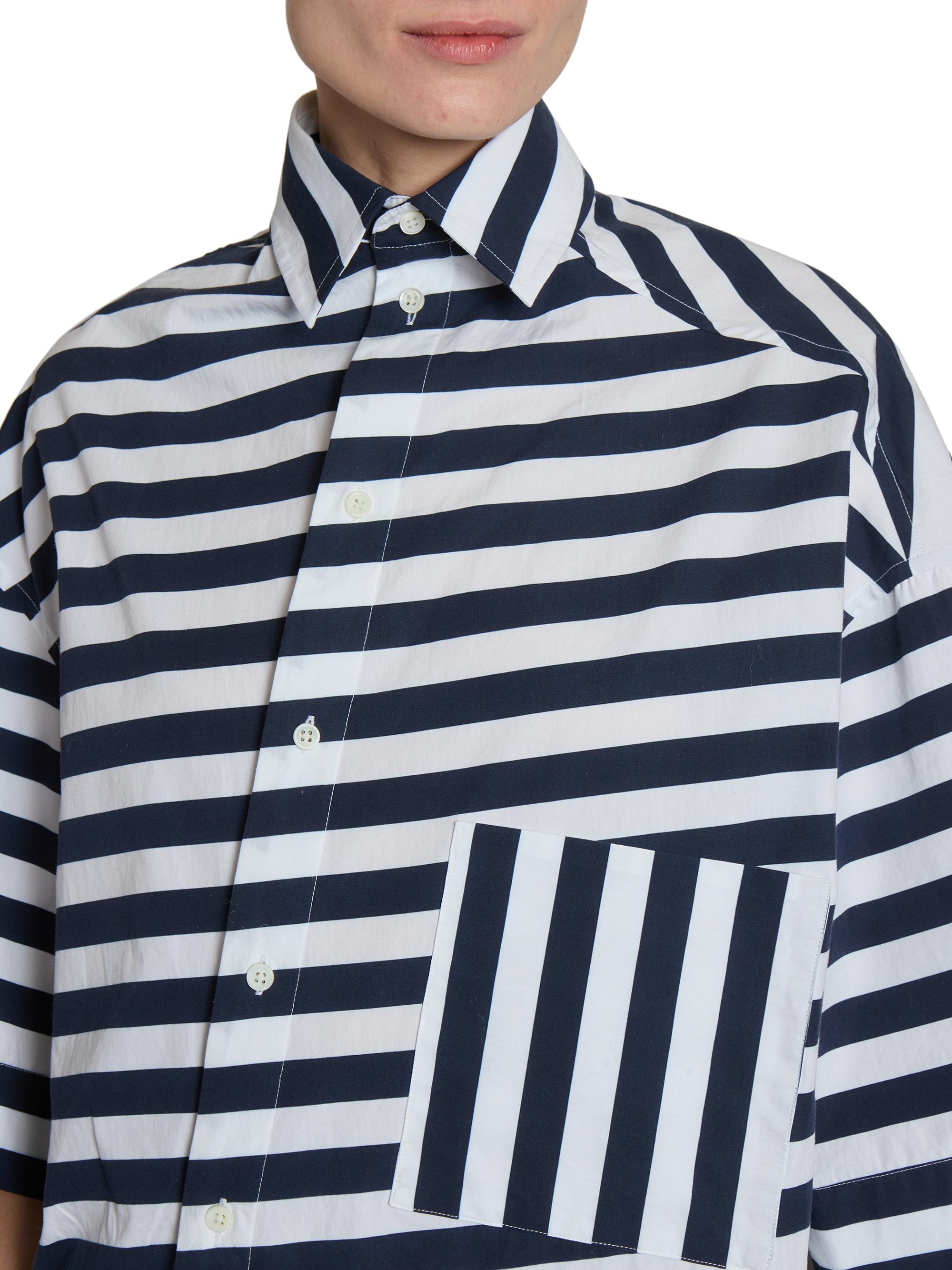 トップス PABLO VINCI Ombre striped shirt トップス PABLO VINCI Ombre striped shirt PABLO VINCI Ombre striped