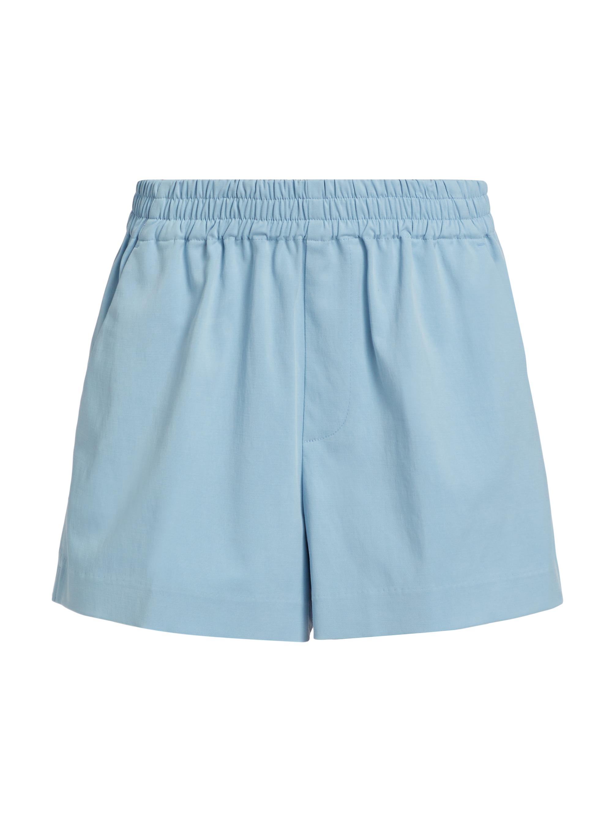 Alice + Olivia Women's Harris Cotton Twill Boxer Shorts - Mineral Blue