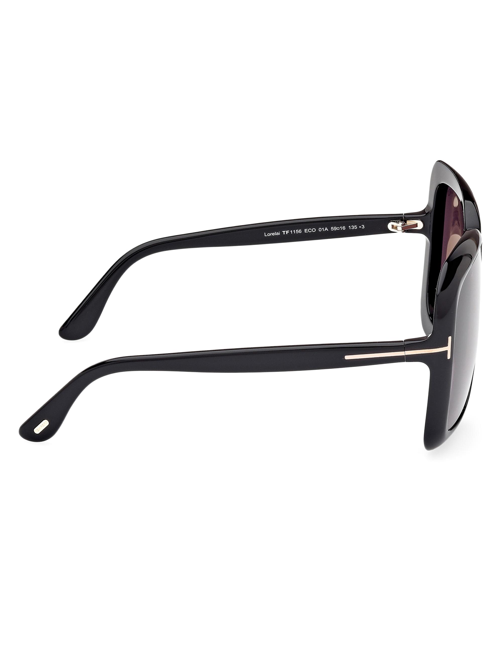 TOM FORD Lorelai 59MM Square Sunglasses | Saks Fifth Avenue