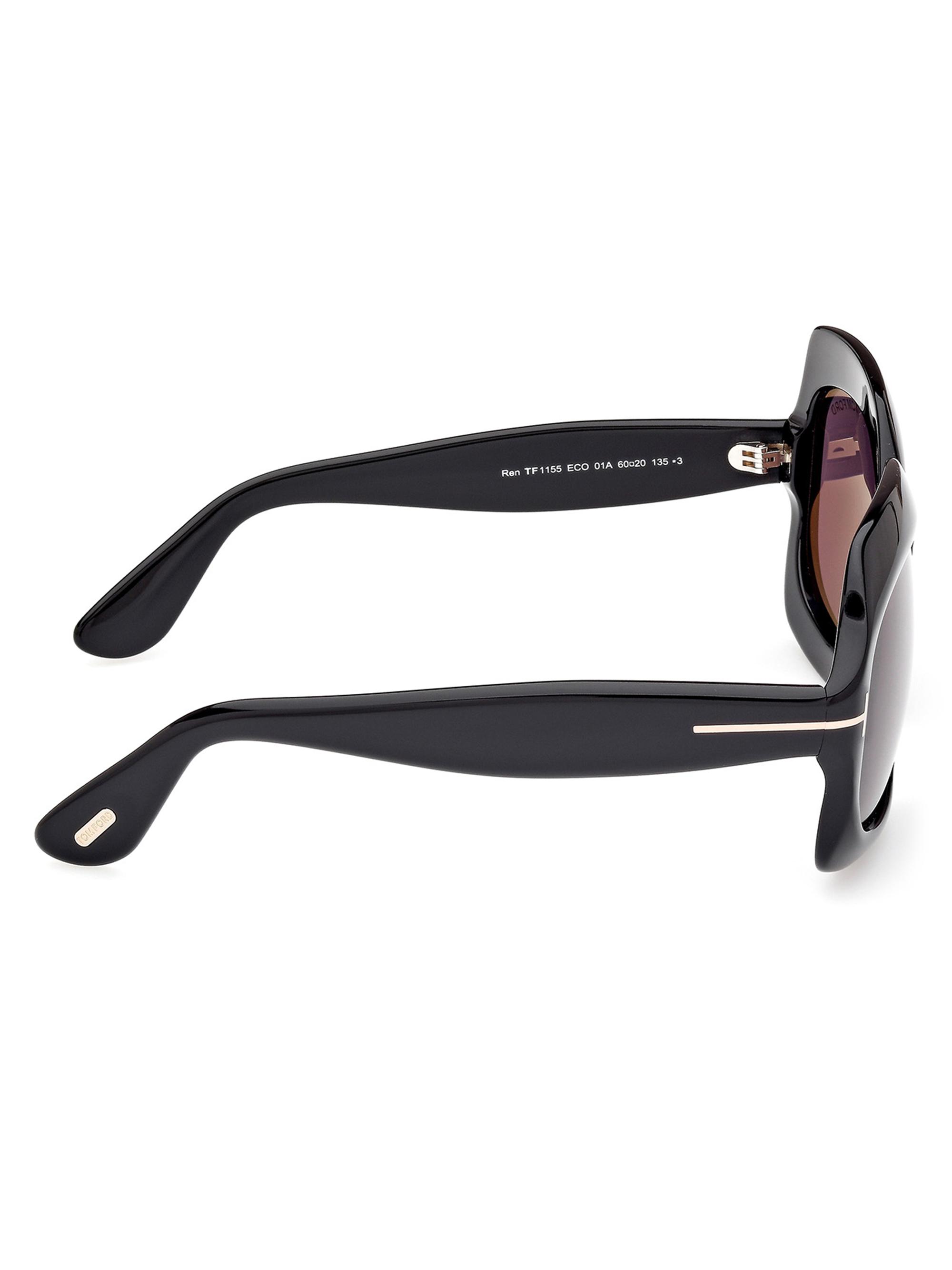 TOM FORD Ren 60MM Geometric Sunglasses | Saks Fifth Avenue