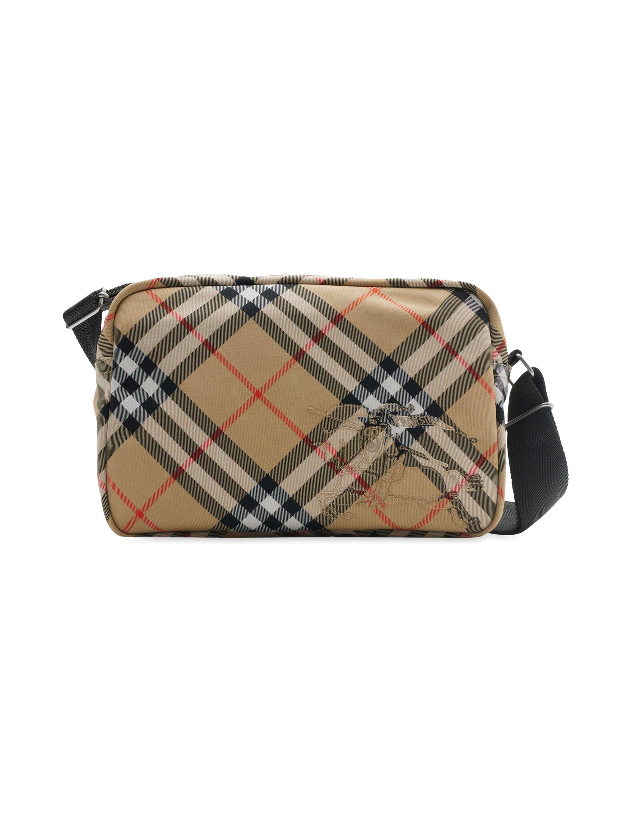 Burberry Check & Equestrian Crossbody Bag | Saks Fifth Avenue