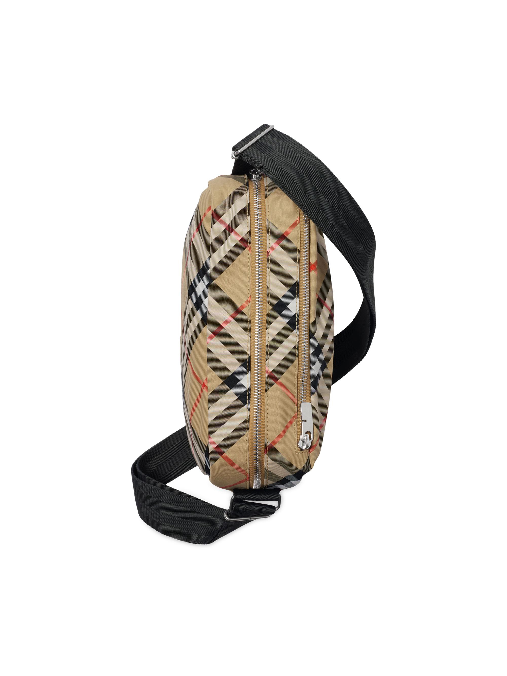 Burberry Check & Equestrian Crossbody Bag | Saks Fifth Avenue