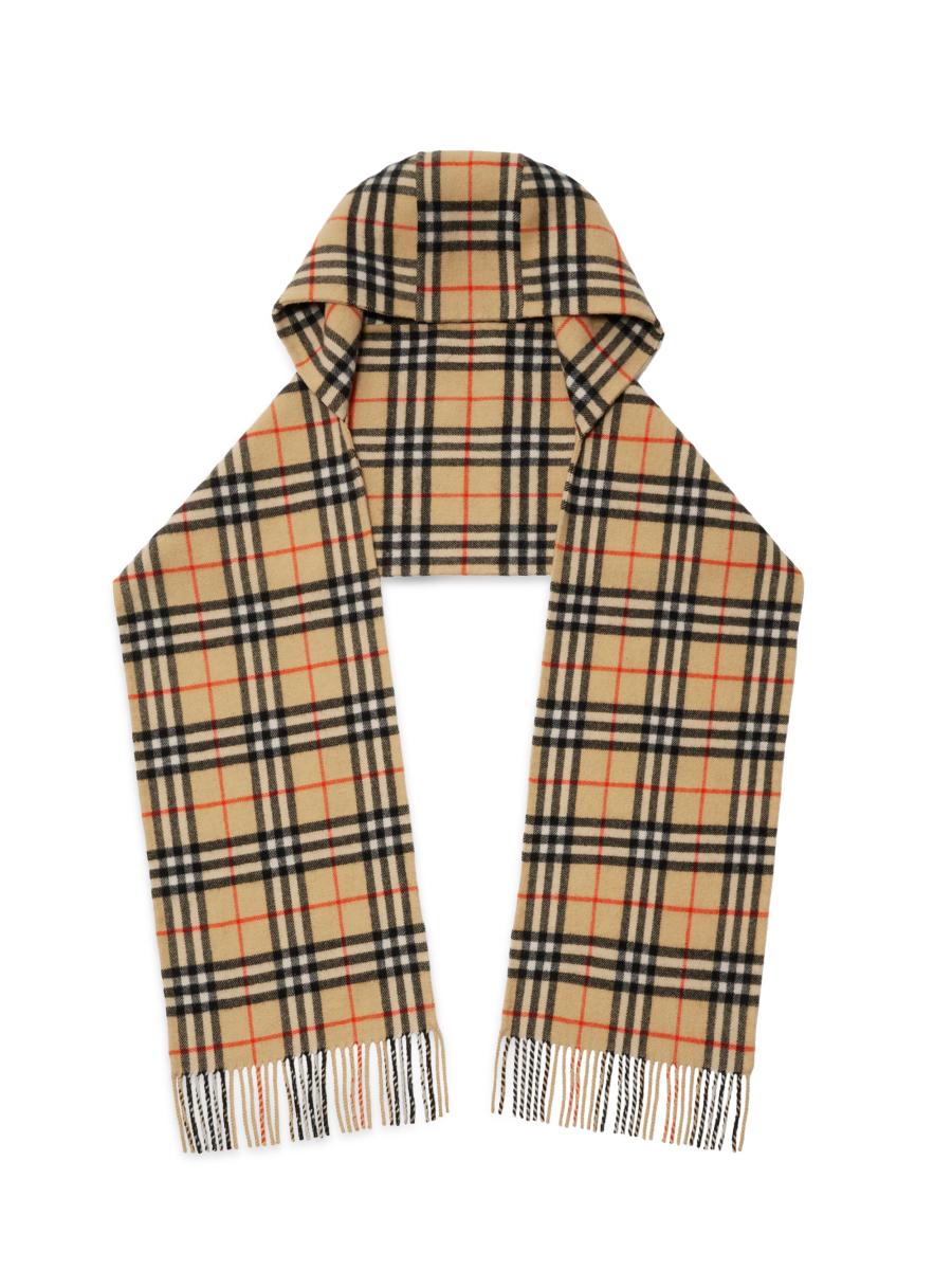 【関税＆送料込み】Burberry Eco Fur Hooded Scarf Burberry Faux fur hooded scarf | Men's Accessorie | Жіночий