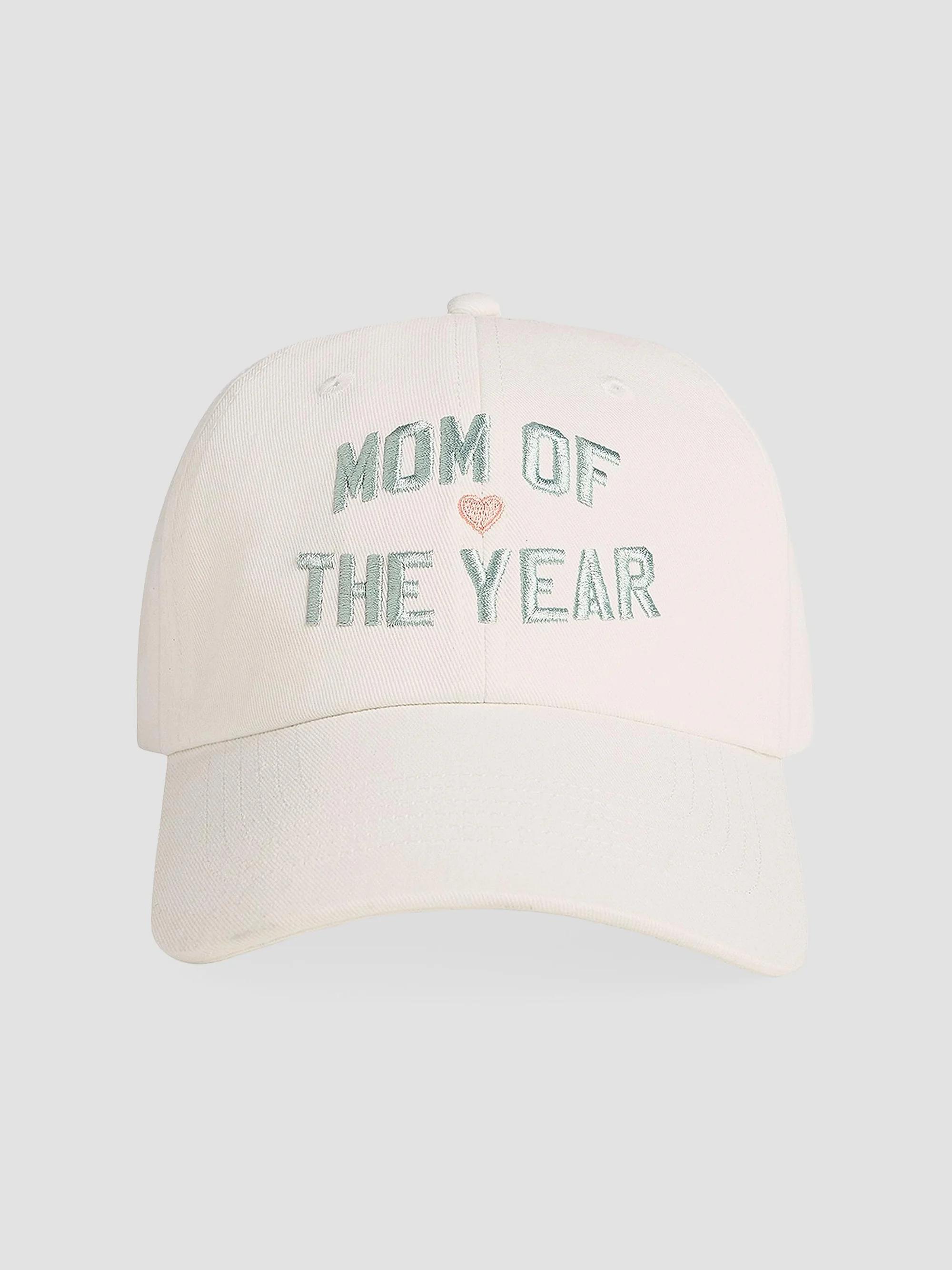 Favorite Daughter Women's ''Mom Of The Year'' Baseball Hat - Khaki Sage