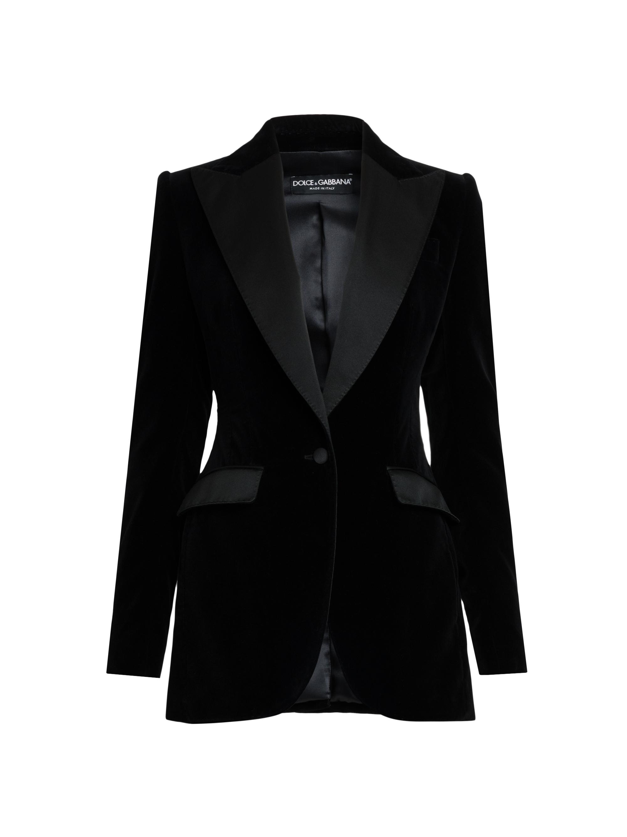 Dolce&Gabbana Velvet Tuxedo Jacket | Saks Fifth Avenue