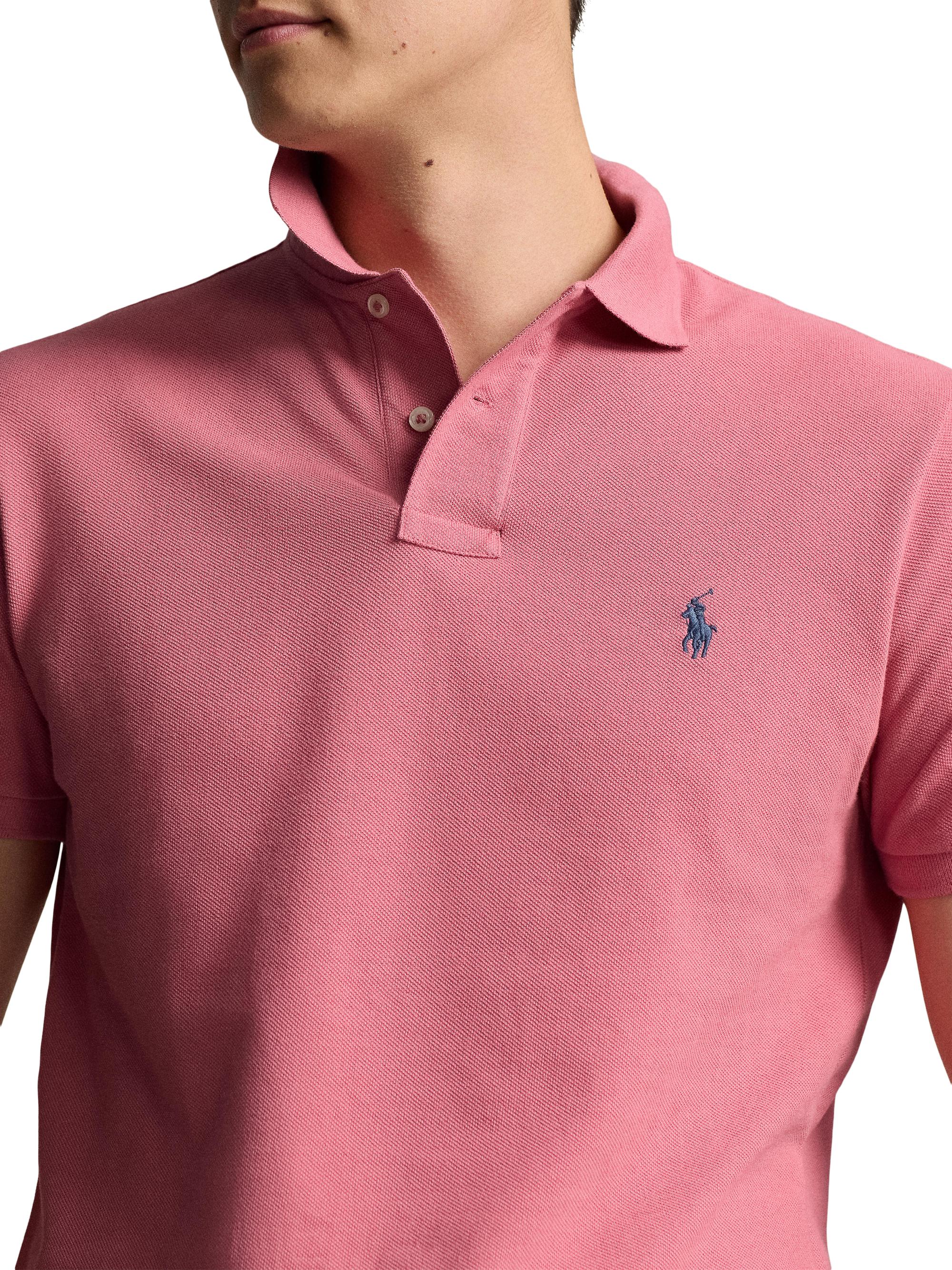 Polo Ralph Lauren Basic Mesh Knit Polo Shirt | Saks Fifth Avenue