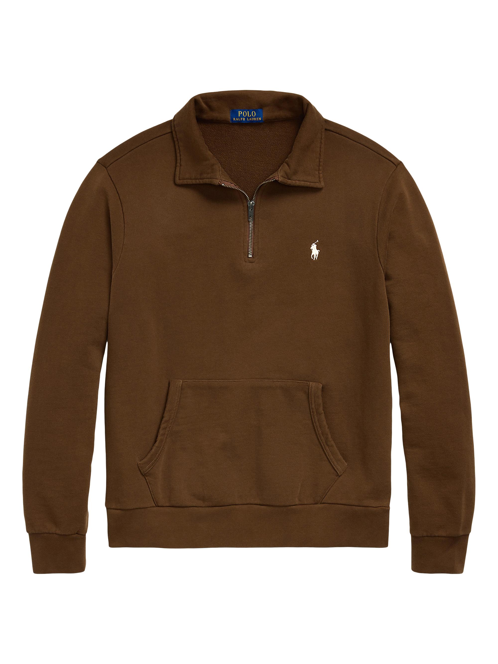 Polo Ralph Lauren Loopback Terry Quarter-Zip Sweatshirt | Saks