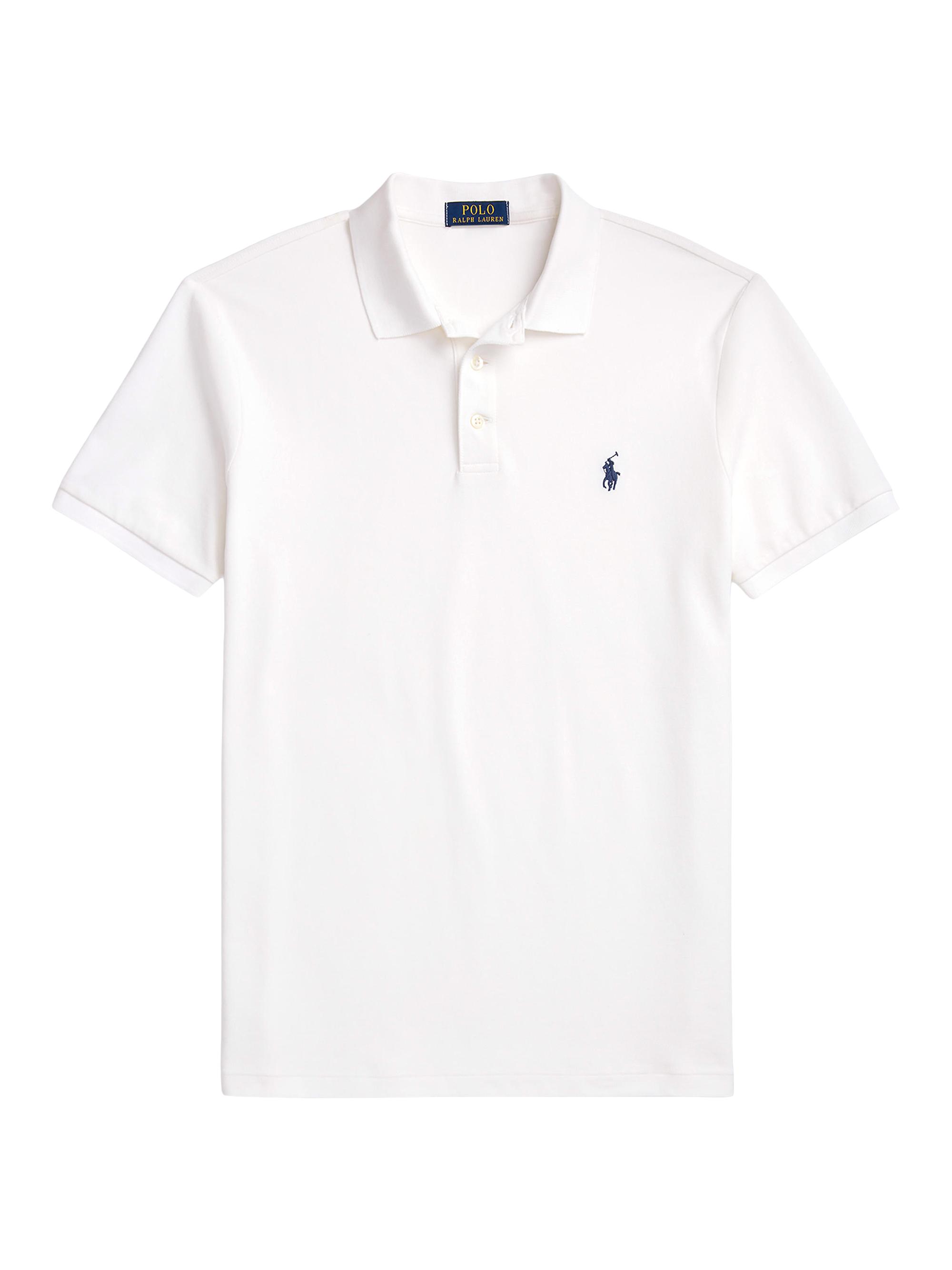 Polo Ralph Lauren Stretch Mesh Polo Shirt | Saks Fifth Avenue