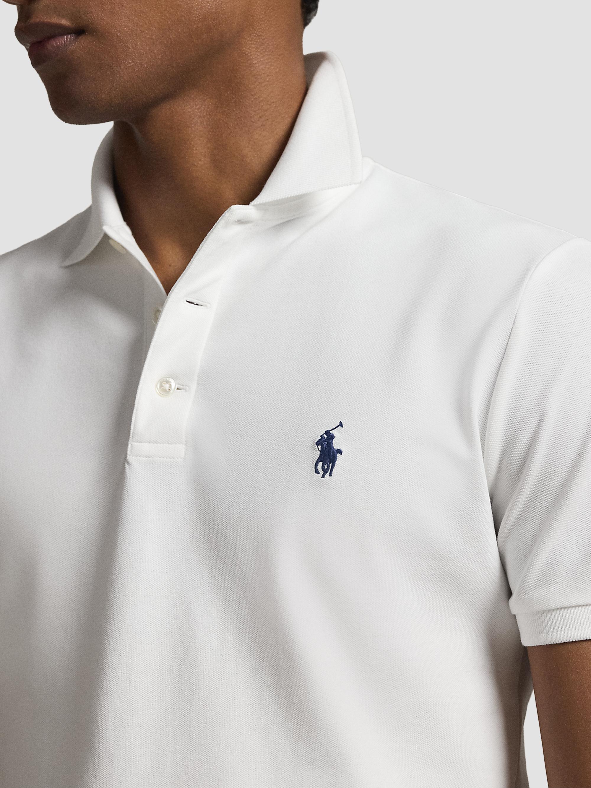 Polo Ralph Lauren Stretch Mesh Polo Shirt | Saks Fifth Avenue