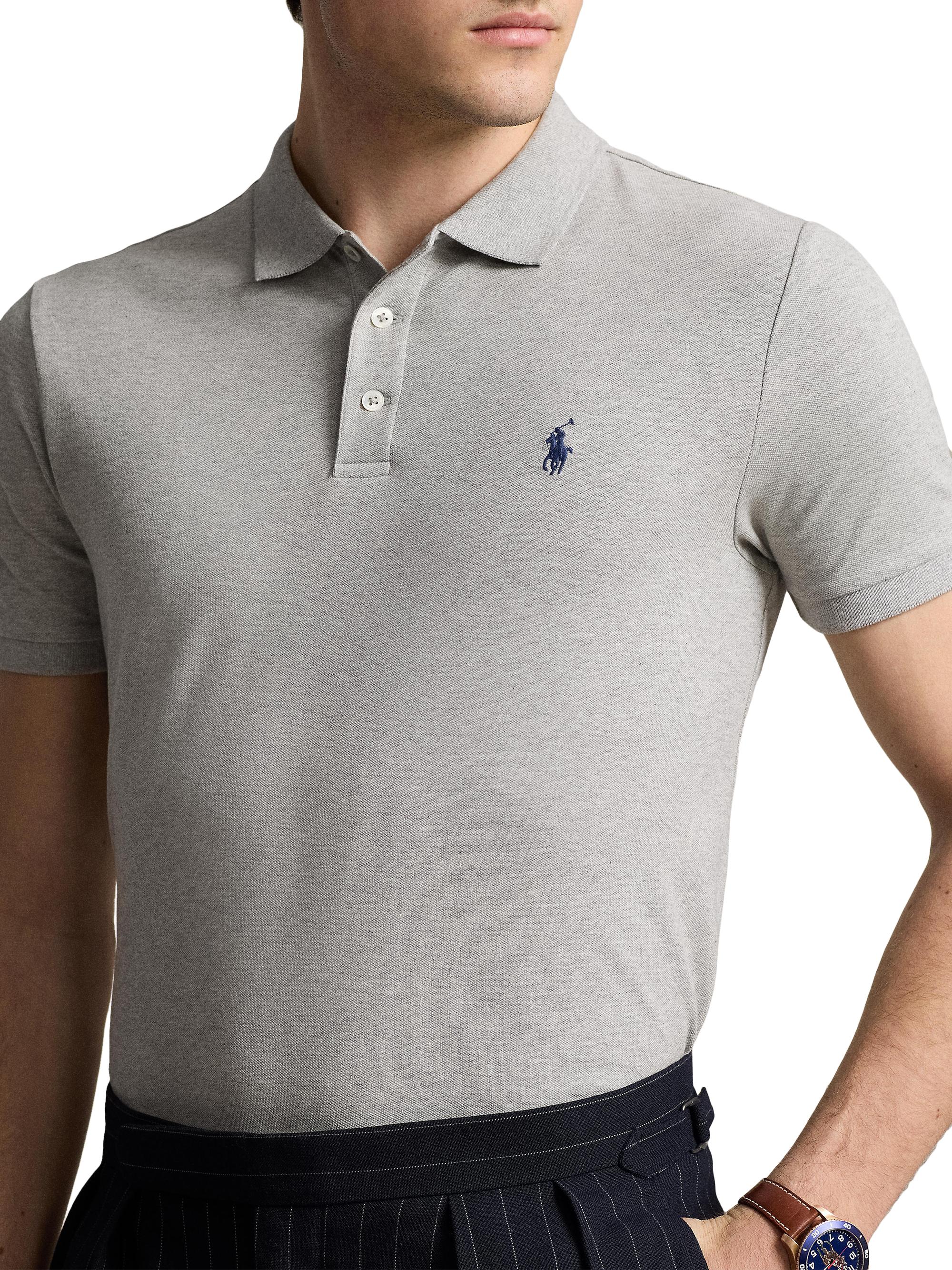 Polo Ralph Lauren Stretch Cotton-Blend Polo Shirt | Saks