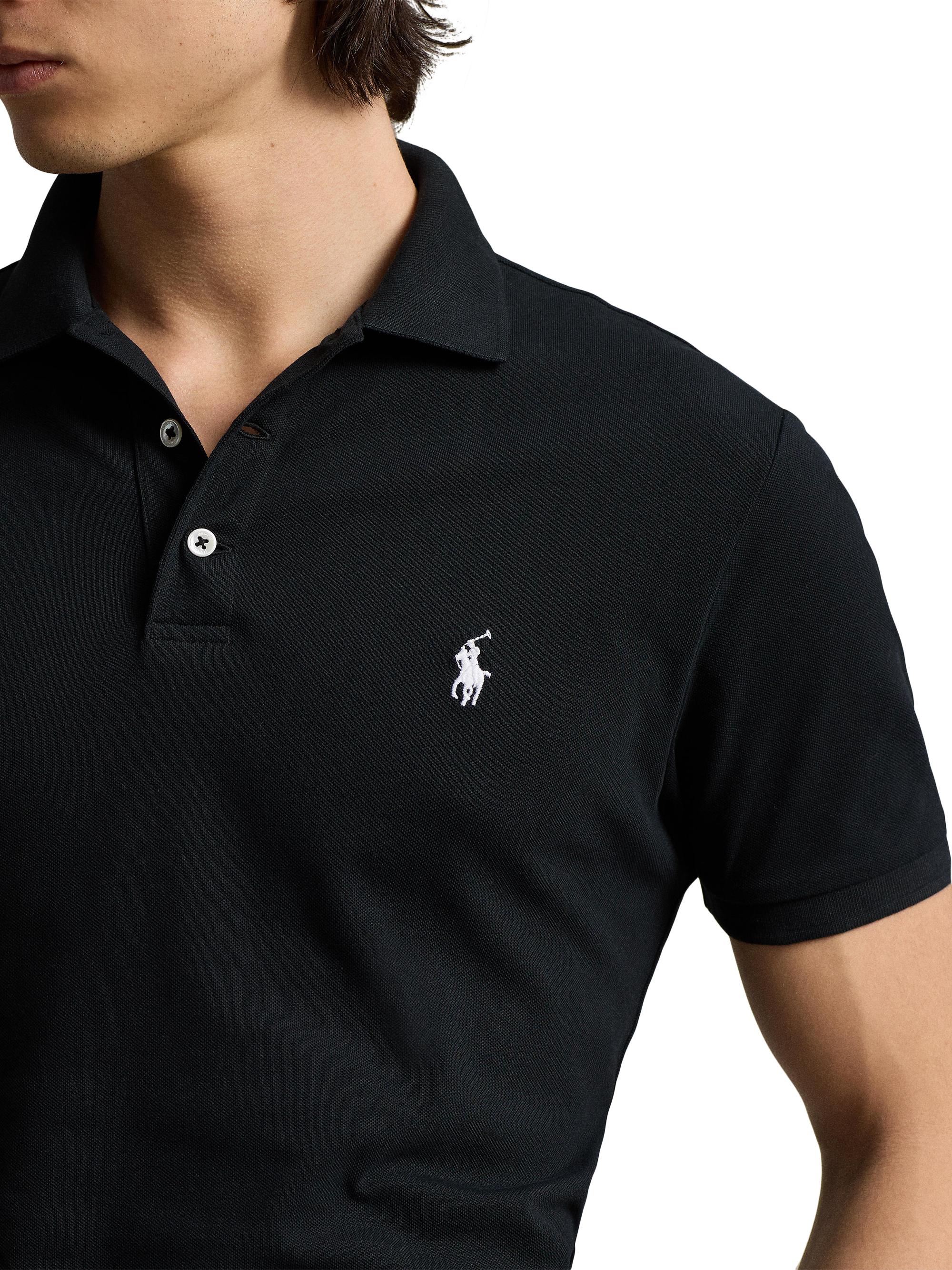 Stretch Cotton-Blend Polo Shirt