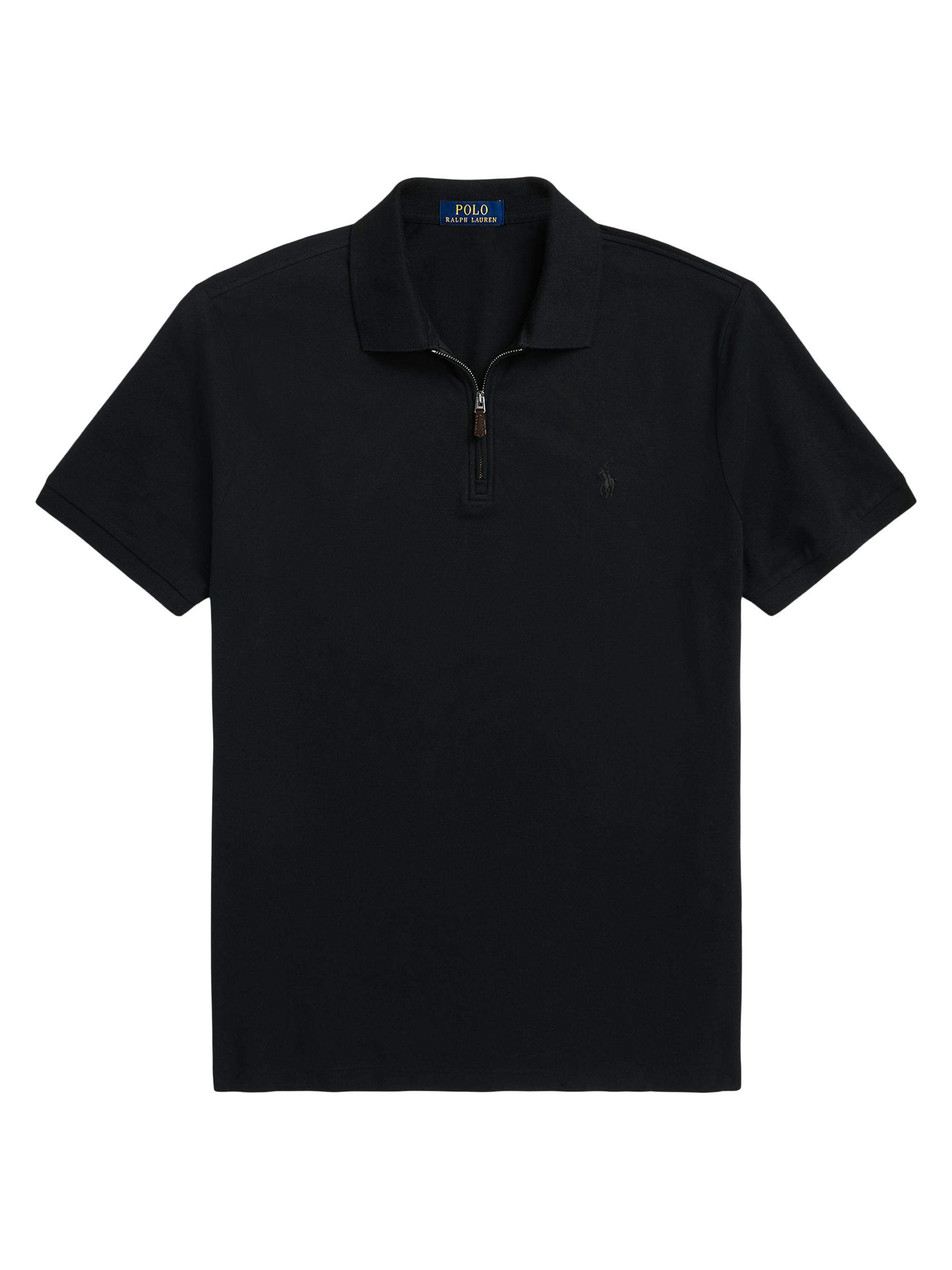 Polo Ralph Lauren Men's Stretch-Mesh Polo Shirt - Polo Black