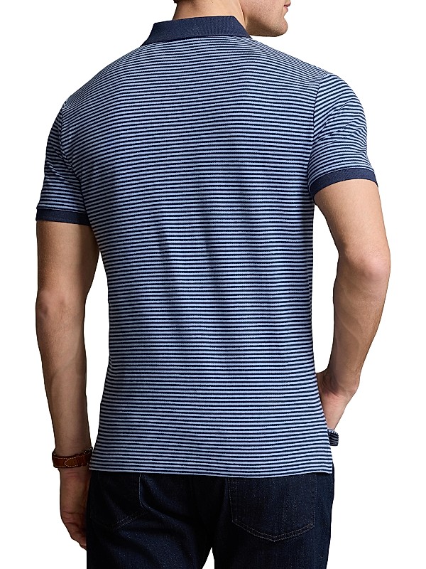 Shop Polo Ralph Lauren Stretch-Mesh Polo Shirt | Saks Fifth Shop Polo Ralph Lauren Stretch-Mesh Polo Shirt | Saks Fifth
