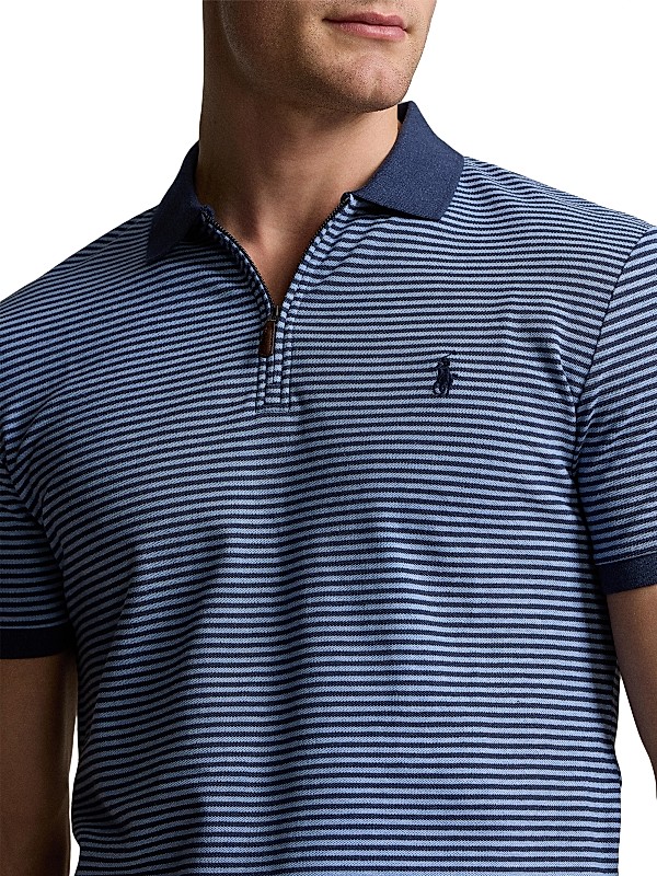 Shop Polo Ralph Lauren Stretch-Mesh Polo Shirt | Saks Fifth Shop Polo Ralph Lauren Stretch-Mesh Polo Shirt | Saks Fifth