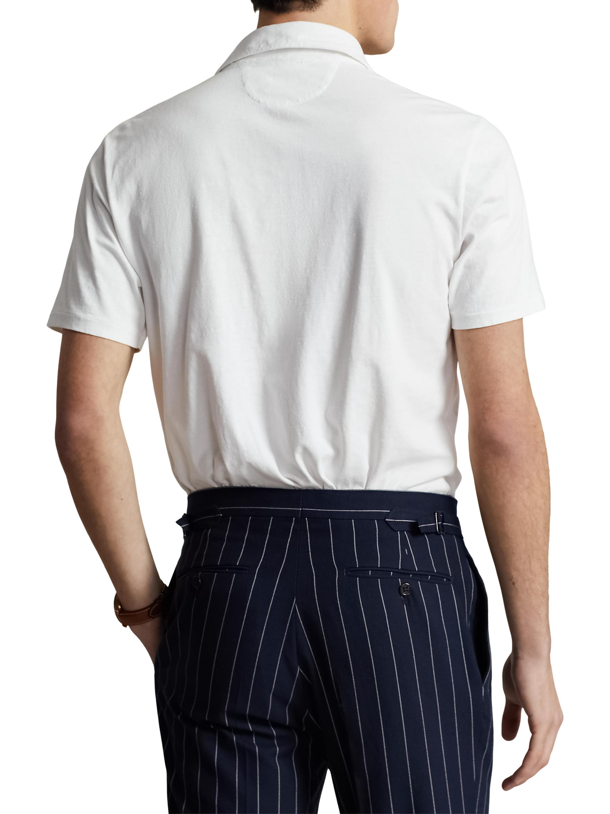 Polo Ralph Lauren Cotton-Blend Polo Shirt | Saks Fifth Avenue