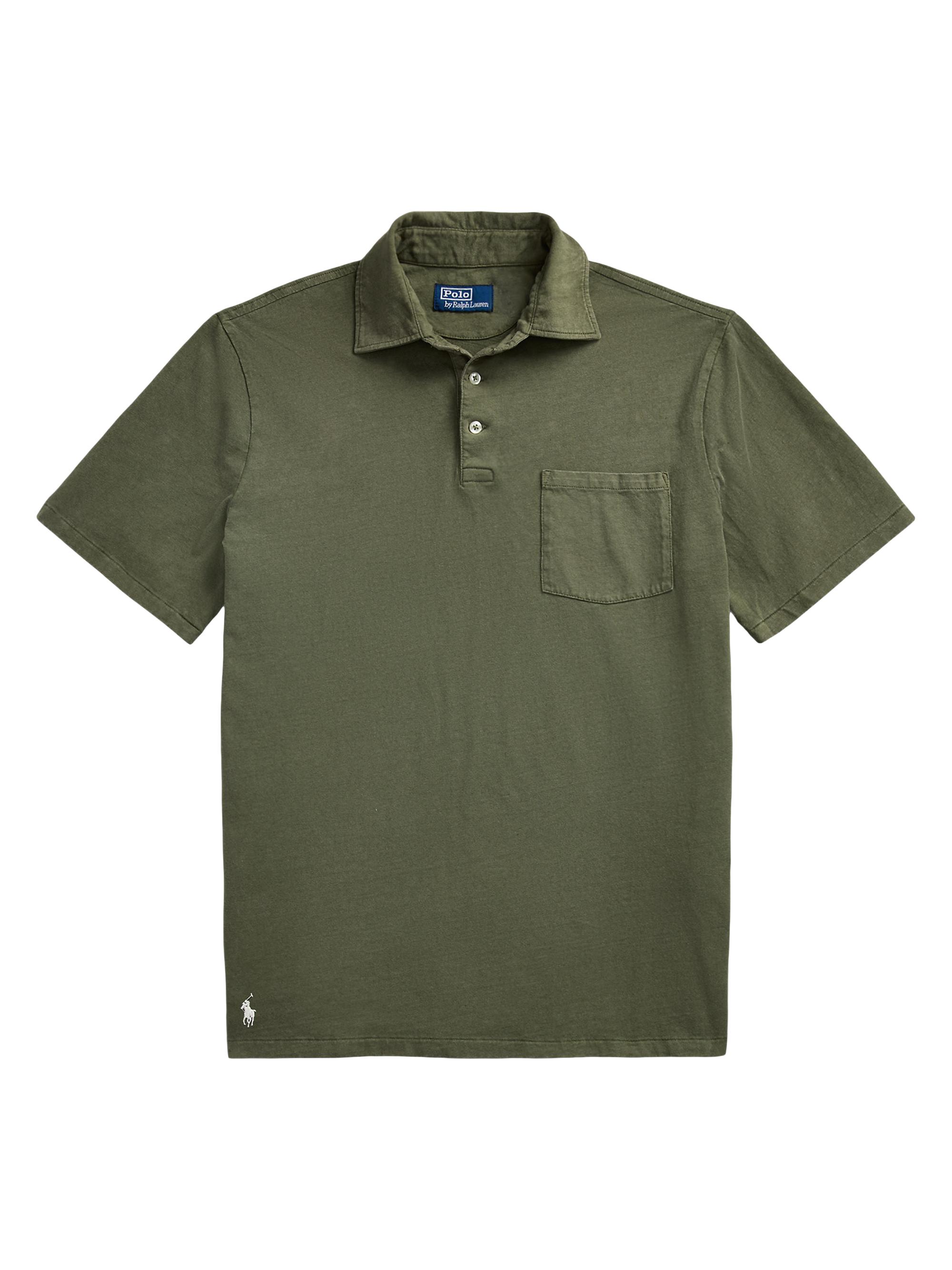 Polo Ralph Lauren Men's Cotton-Blend Polo Shirt - Thermal Green