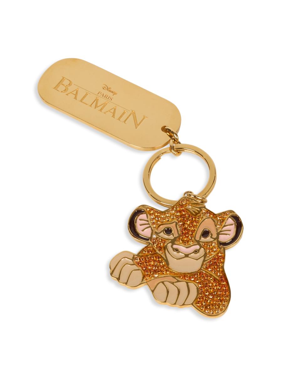 Balmain Disney x Balmain: The Lion King Simba Brass Keychain | Saks ...