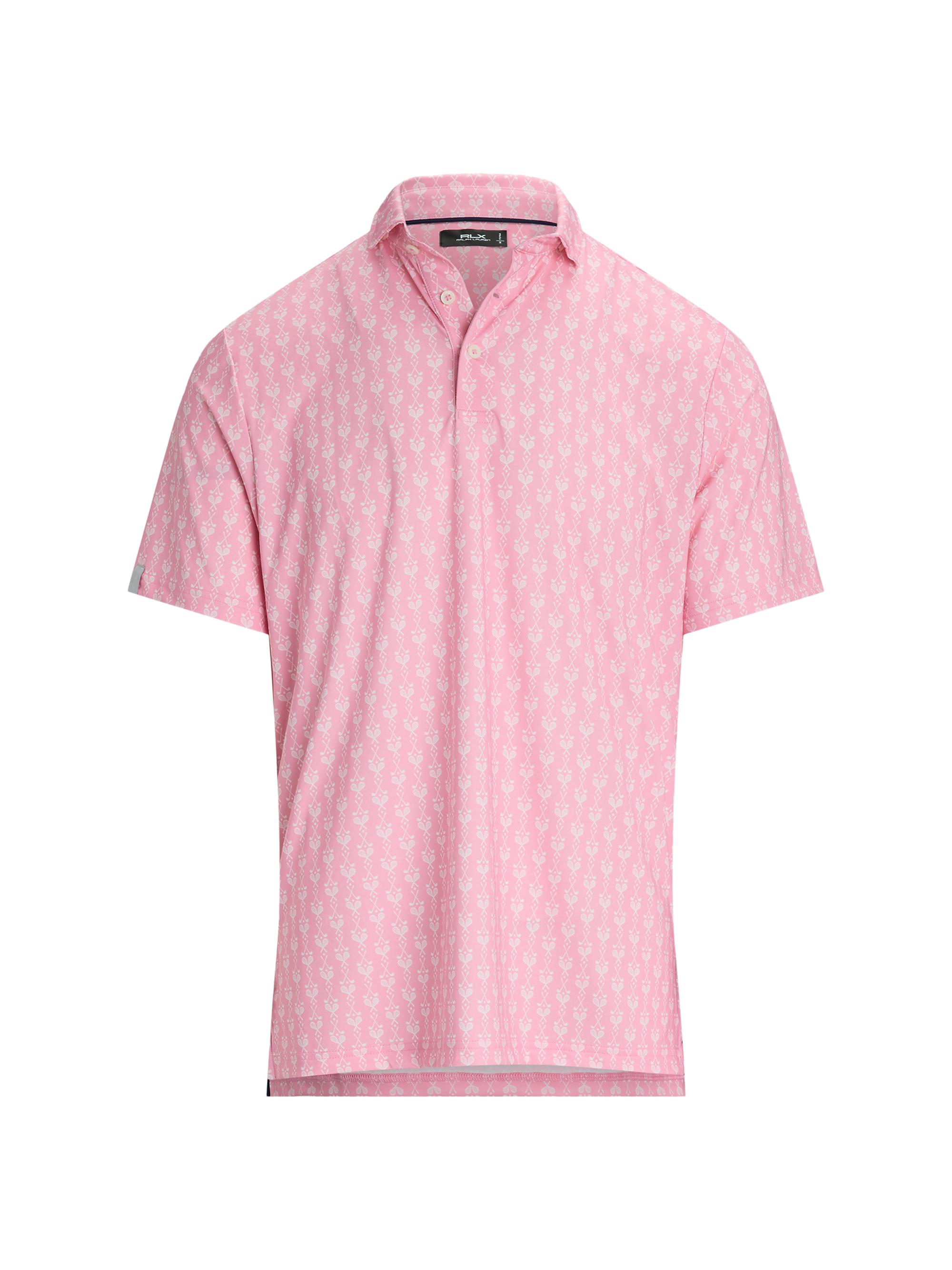 Polo Ralph Lauren Men's Graphic Polo Shirt - Pink Flamingo