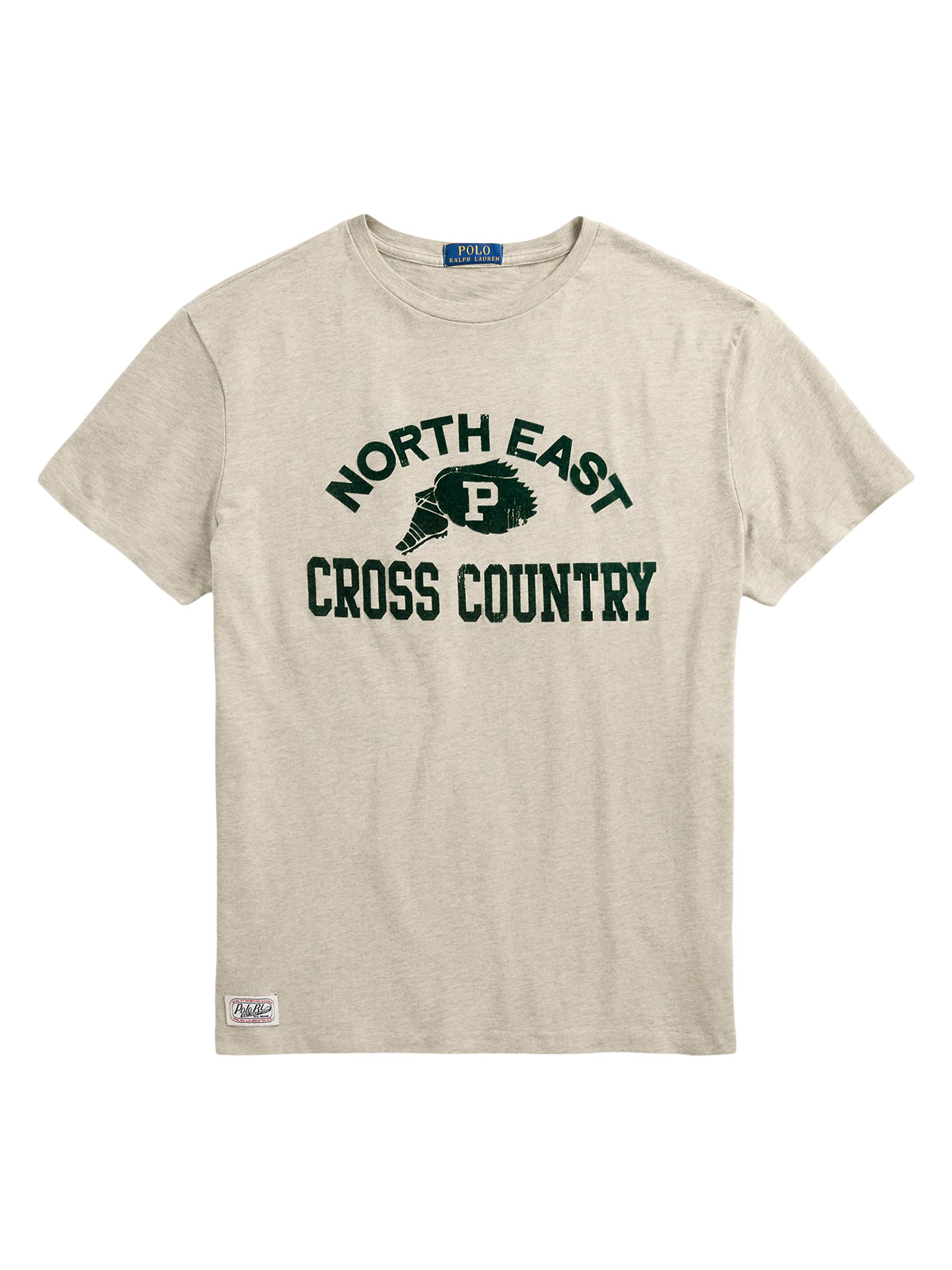 Polo Ralph Lauren Men's Graphic Cotton T-Shirt - Light Vintage Heather