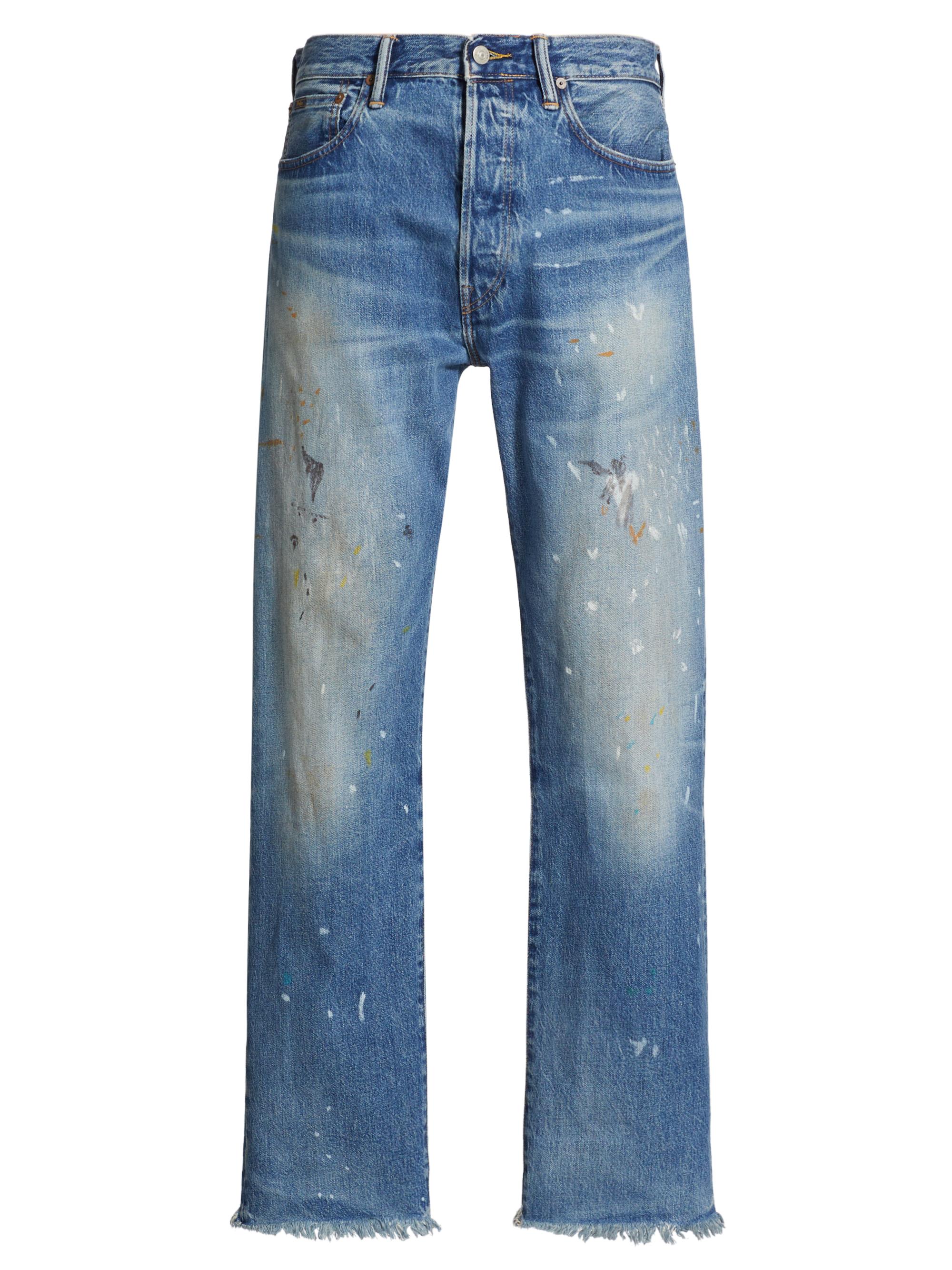 Shop Polo Ralph Lauren 3X1 Rigid Denim Jeans | Saks Fifth Avenue 