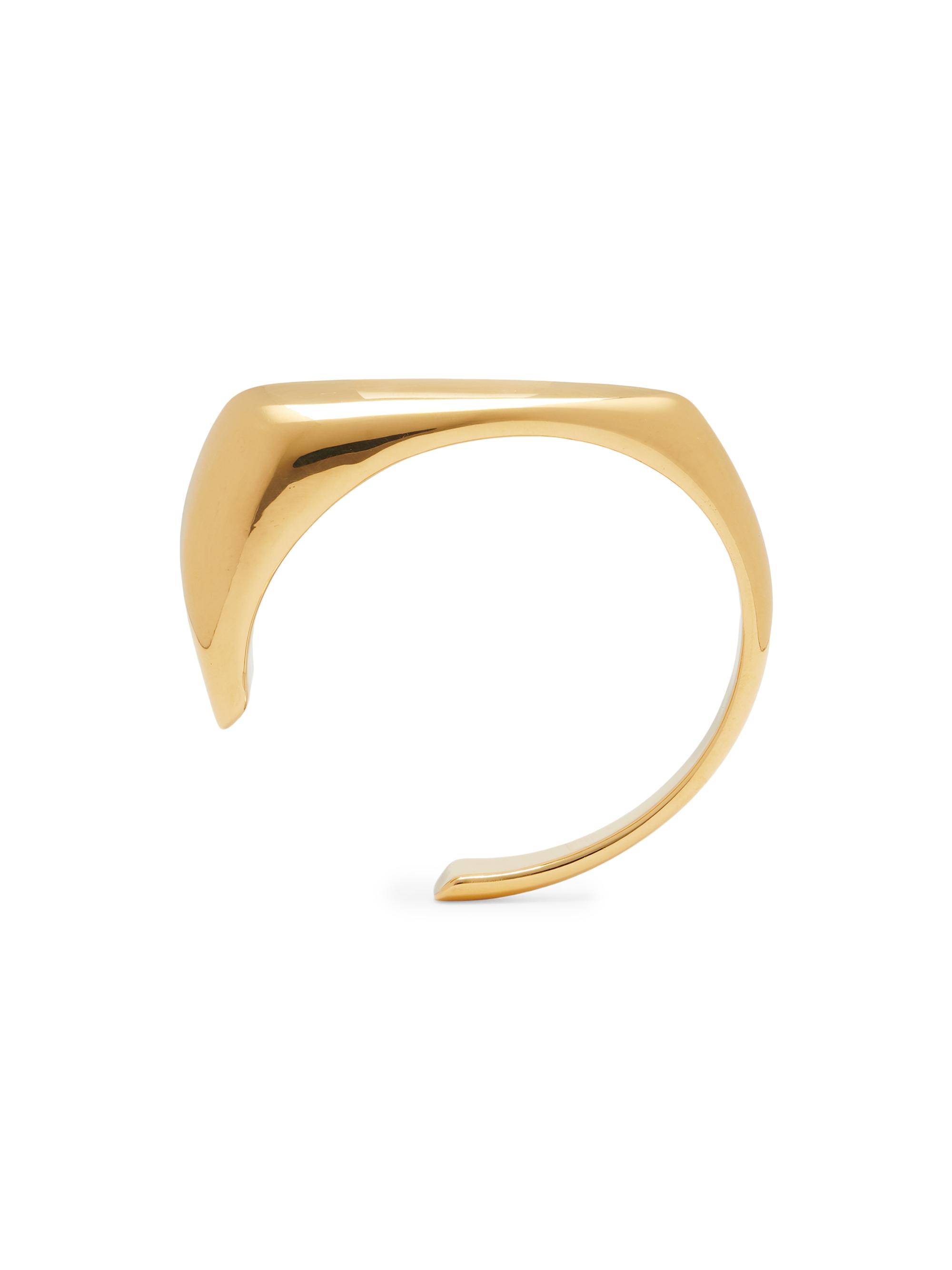 McQueen Women's Goldtone Claw Cuff - Gold