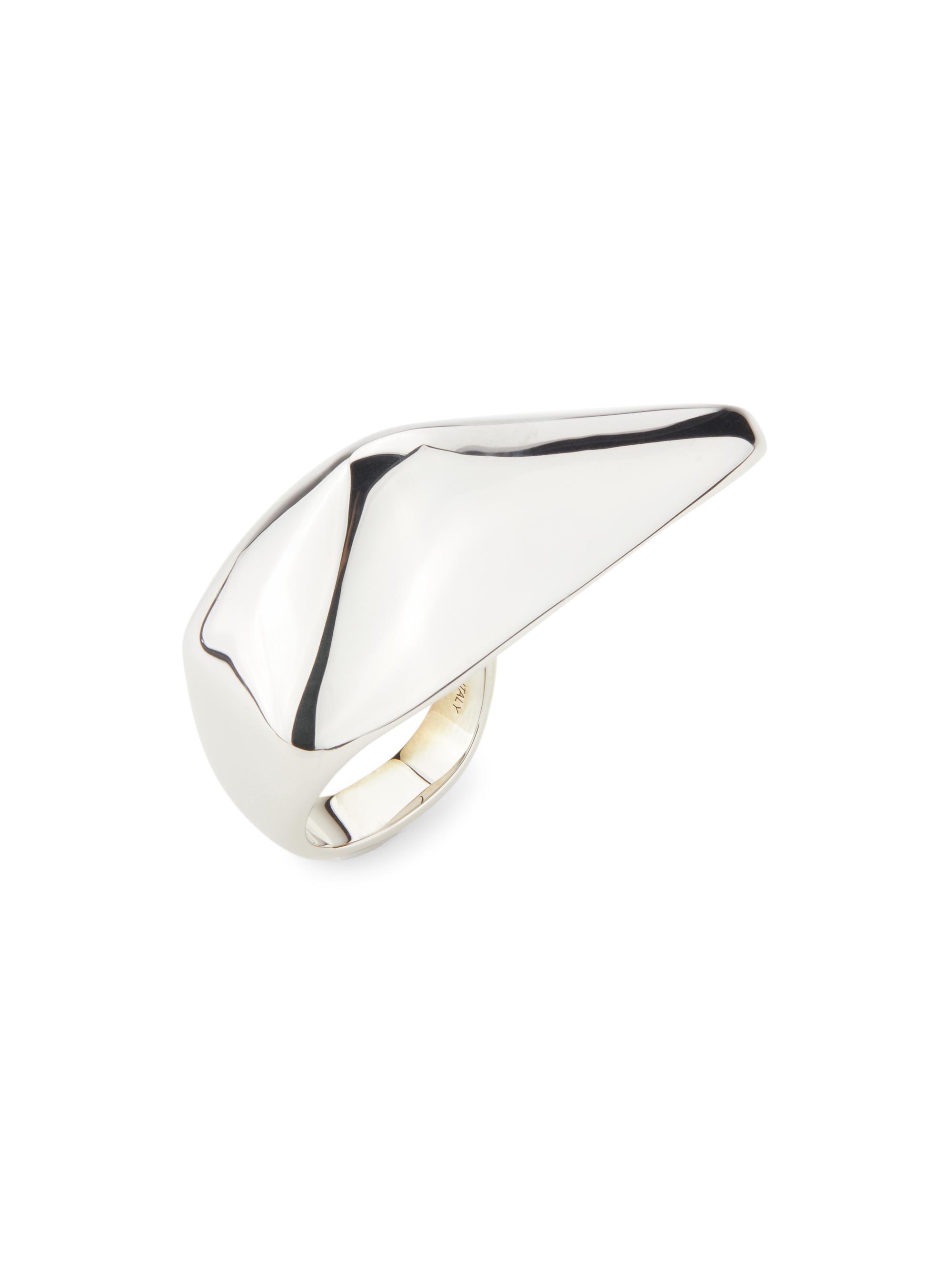 McQueen Women's Silvertone Claw Ring - Silver