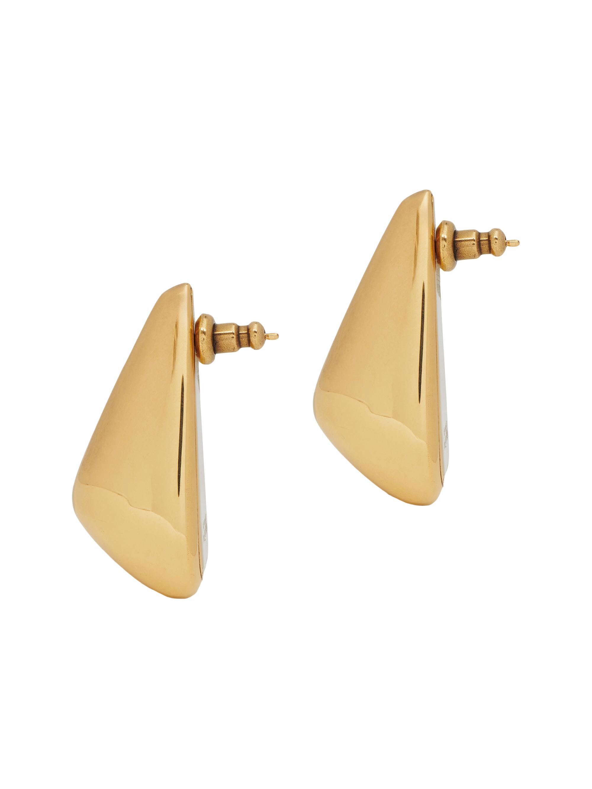 McQueen Women's Goldtone Thorn Drop Earrings - Gold