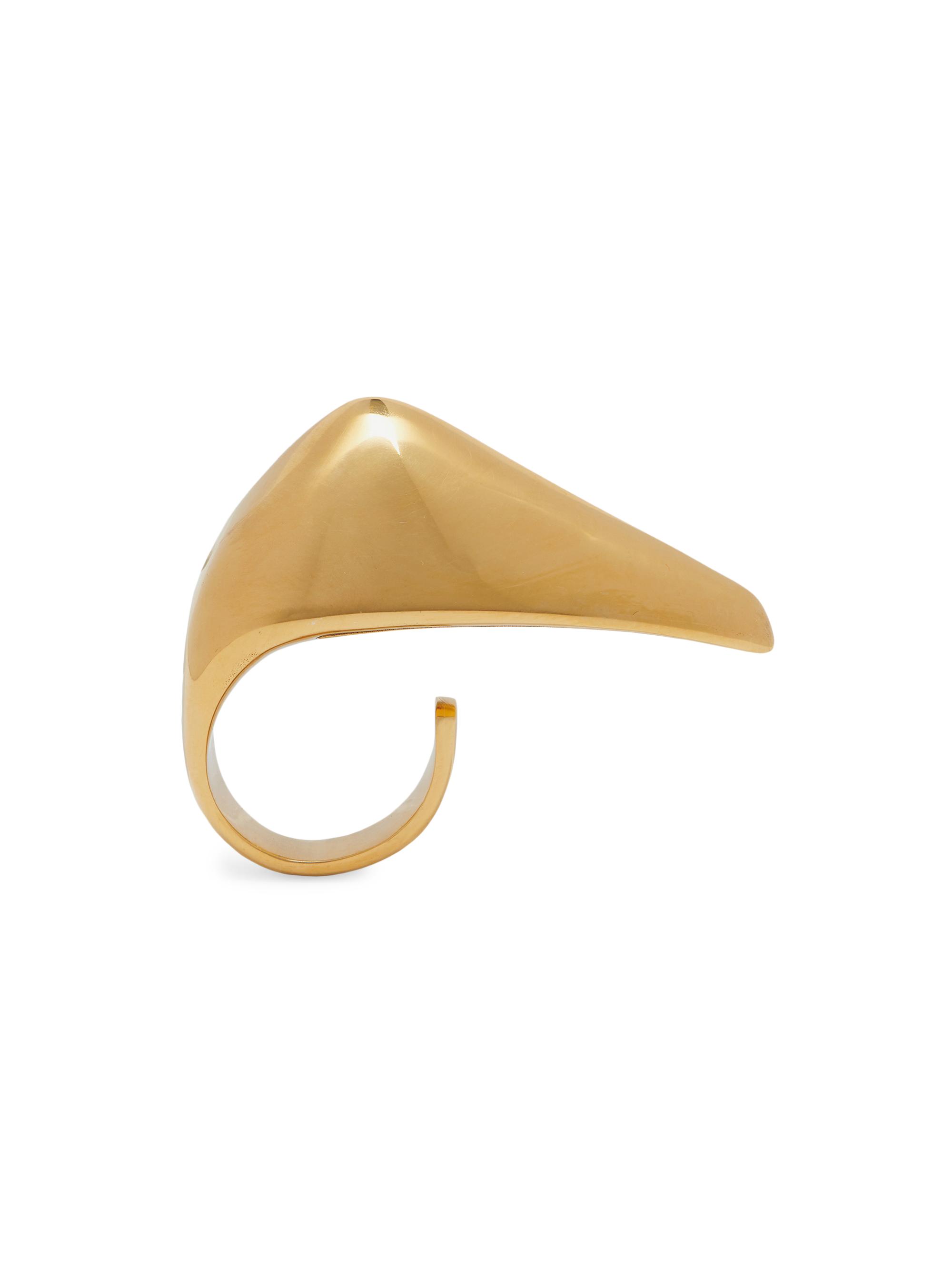 McQueen Women's Goldtone Claw Ring - Gold