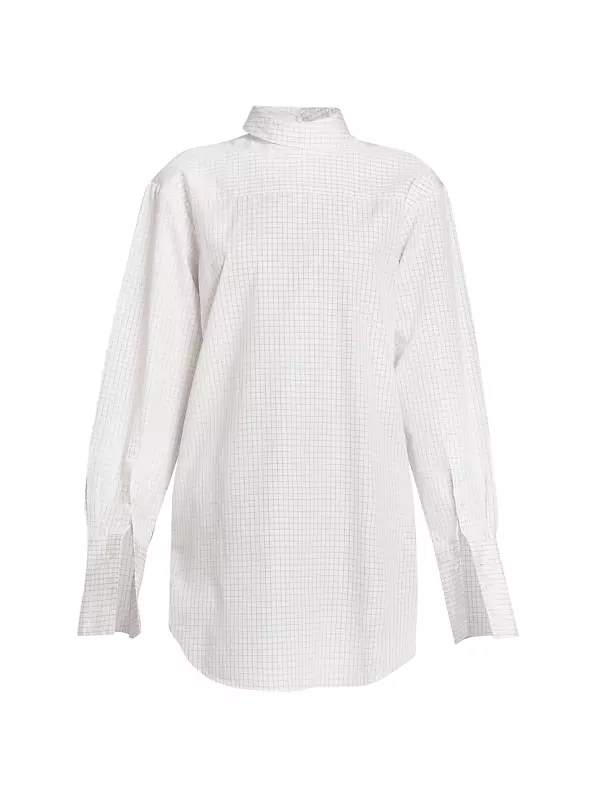 Shop Dries Van Noten Corso Cotton Poplin Tunic Shirt | Saks Shop Dries Van Noten Corso Cotton Poplin Tunic Shirt | Saks