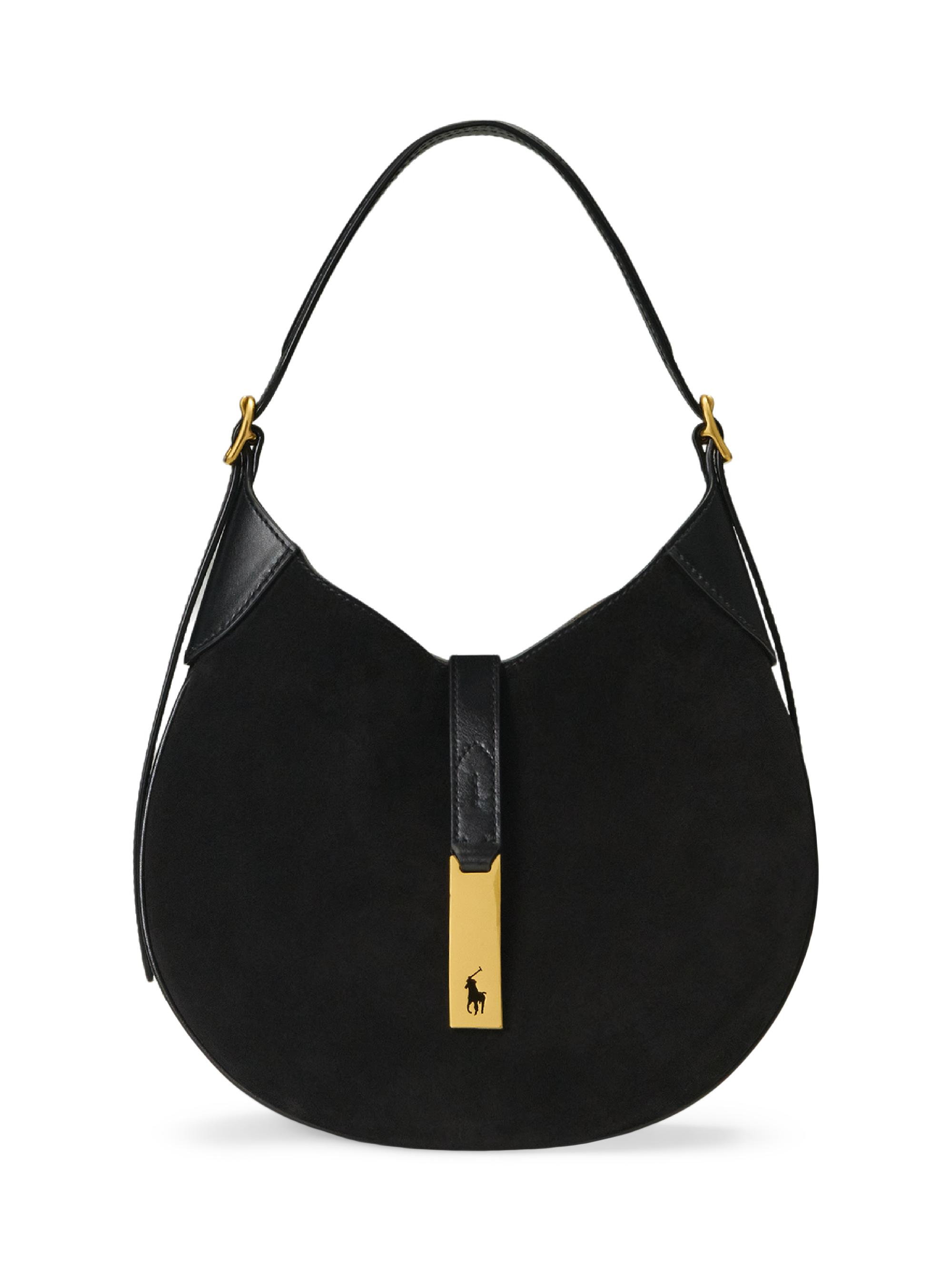 Polo Ralph Lauren Polo ID Suede Shoulder Bag | Saks Fifth Avenue
