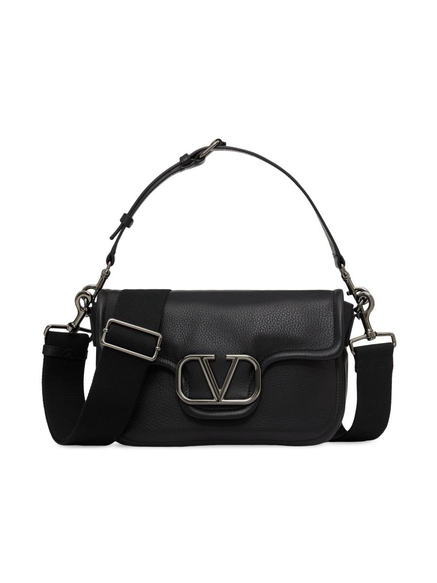 ショルダーバッグ・ポシェット VALENTINO GARAVANI ALLTIME GRAINY LEATHER CROSSBODY BAG 0400020125250_BLACK?wid=600&