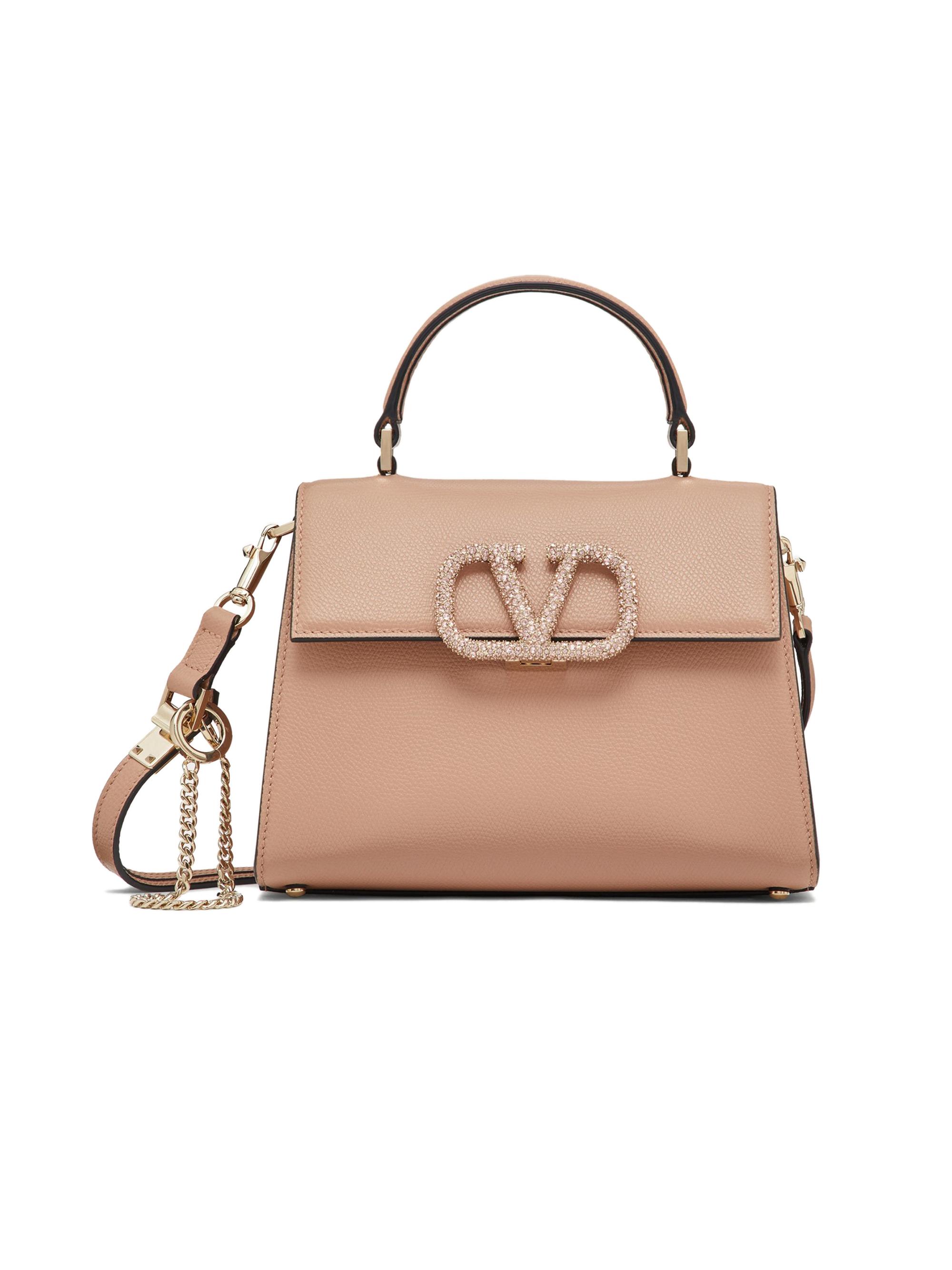 Valentino Garavani Women's  VSling Top Handle Bag with Jewel Embroidery - Rose Cannelle