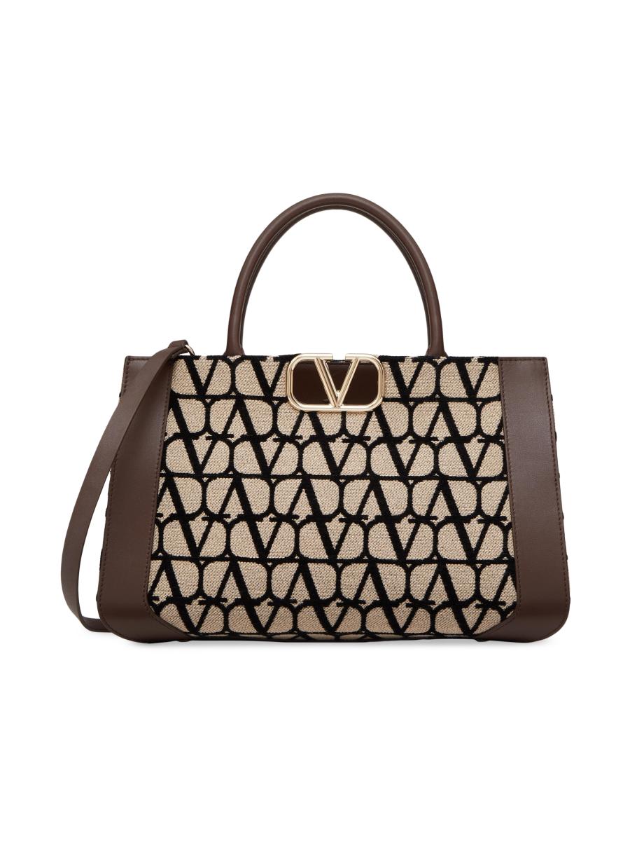 Valentino Garavani Medium VLogo Signature Toile Iconographe