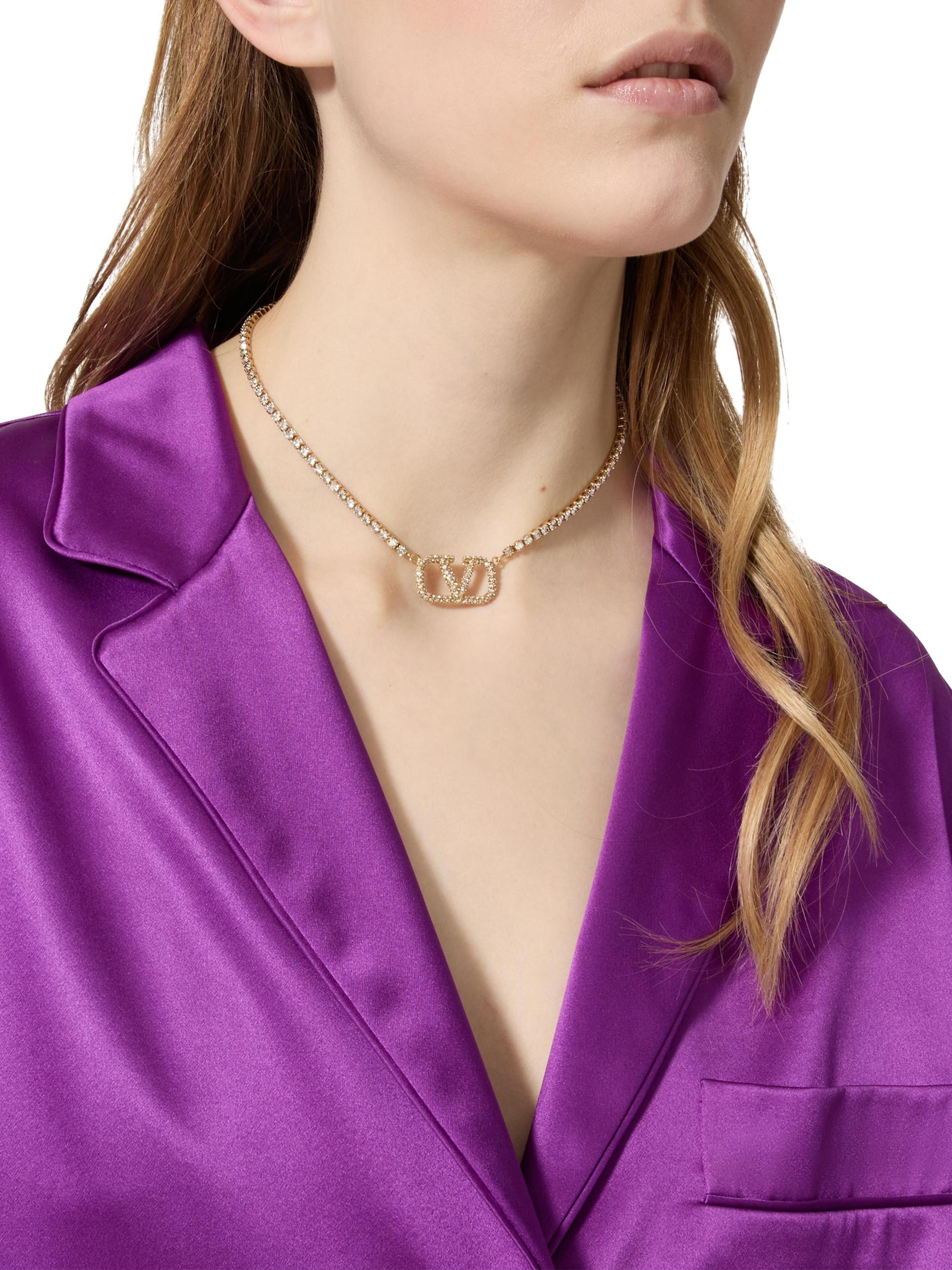 VALENTINO GARAVANI ゴールドネックレス VALENTINO ネックレス VALENTINO GARAVANI ゴールドネックレス