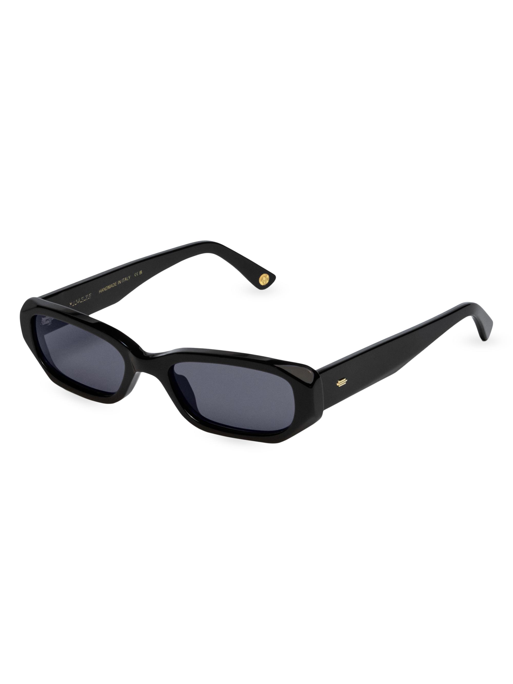 Saint Laurent Script Rectangular Sunglasses | Saks Fifth Avenue
