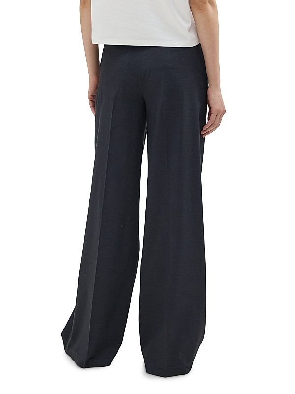 Shop Theory Linen-Blend Wide-Leg Trousers | Saks Fifth Avenue Shop Theory Linen-Blend Wide-Leg Trousers | Saks Fifth Avenue