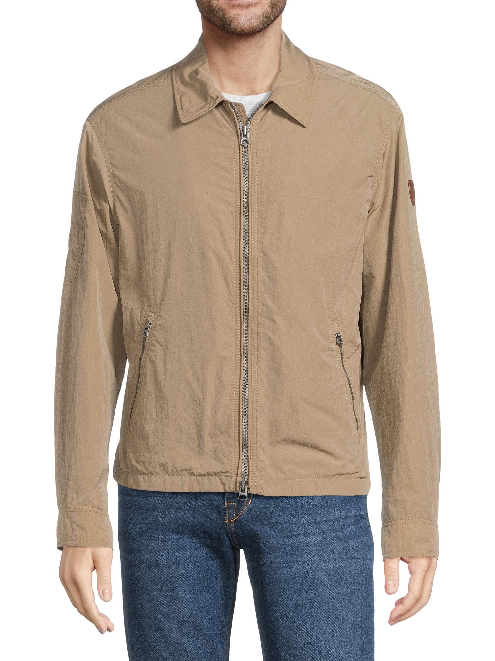 Polo Ralph Lauren Woven Zip-Front Jacket | Saks Fifth Avenue